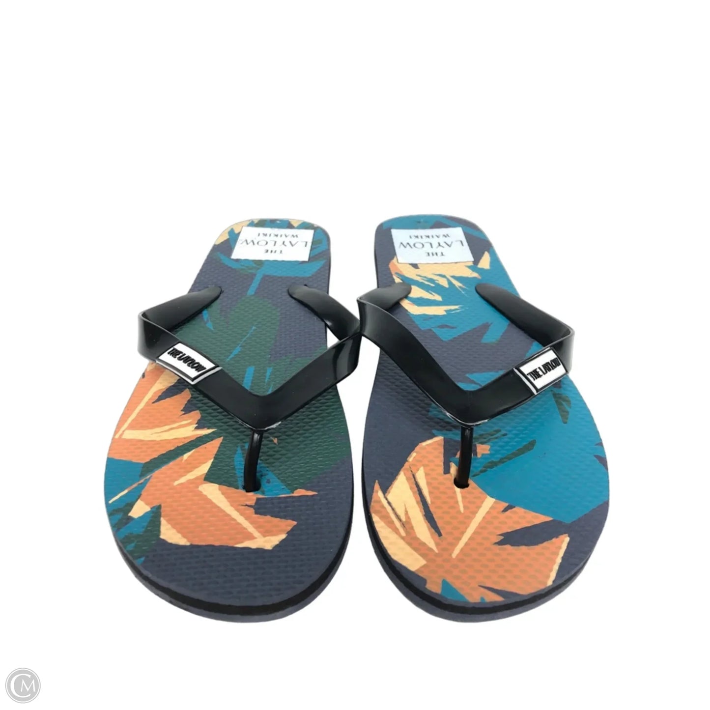 Sandals Flip Flops By Clothes Mentor In Navy, Size: 10
