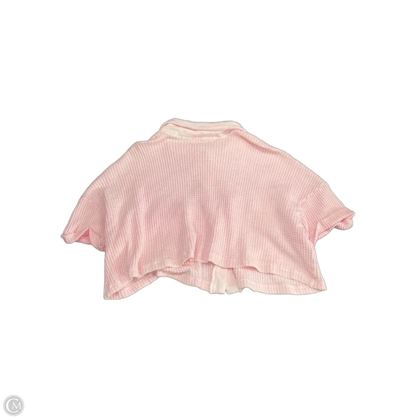 Top Short Sleeve By Bucketlist In Pink, Size: L