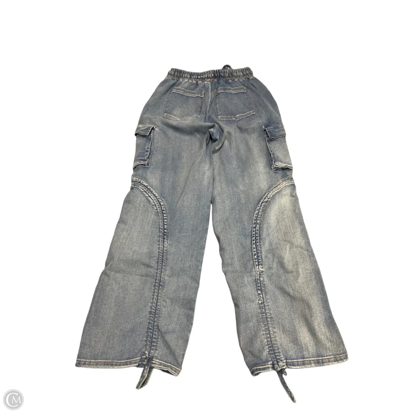 Jeans Wide Leg By Clothes Mentor In Blue, Size: M