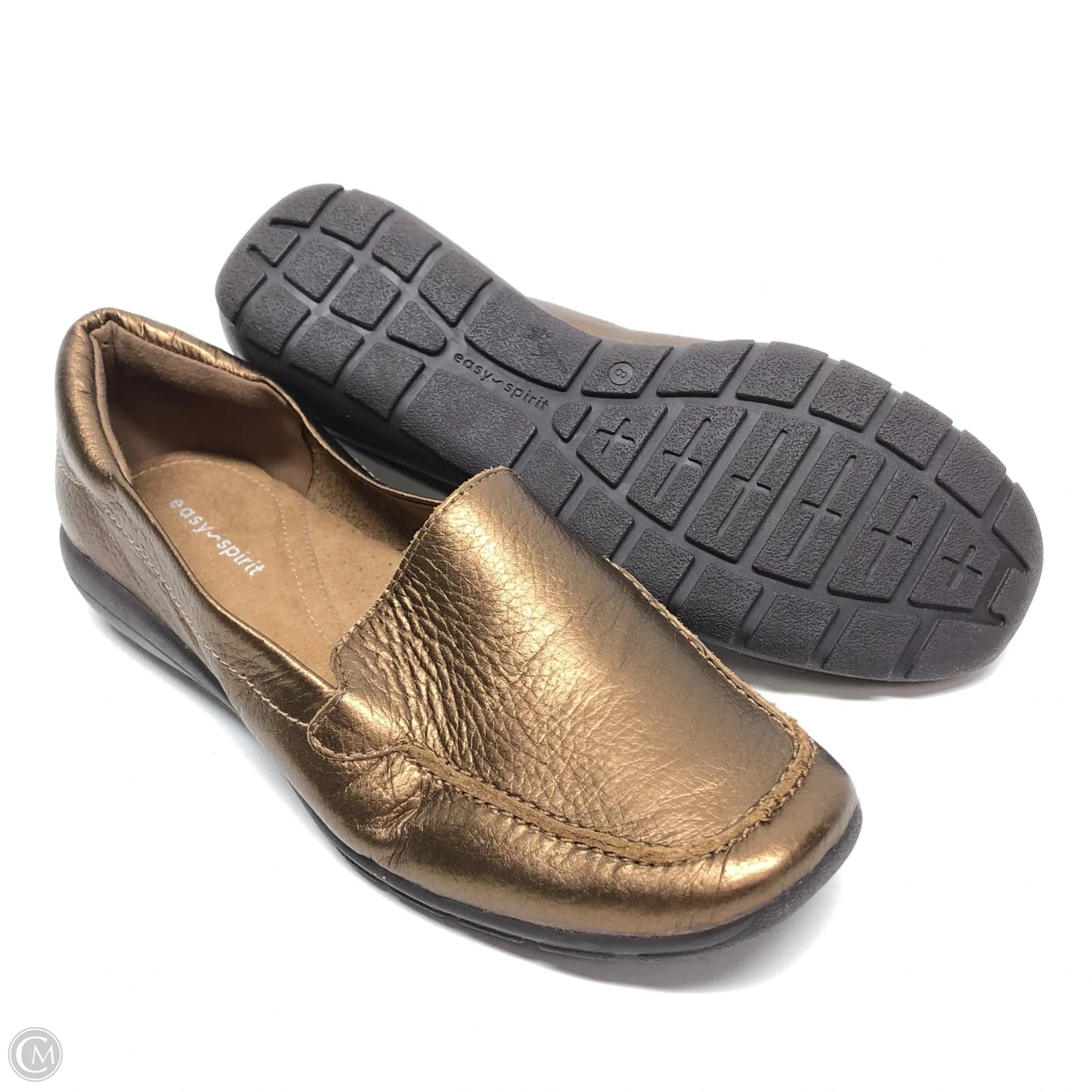 Shoes Flats By Easy Spirit In Bronze, Size: 8