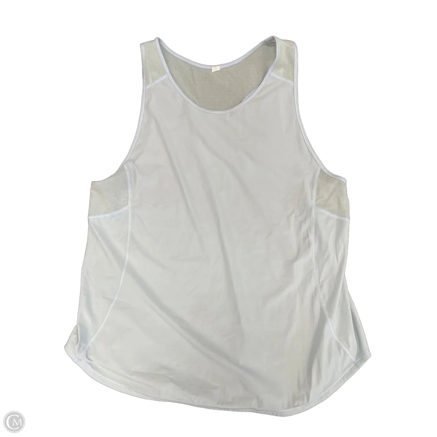 Athletic Tank Top By Lululemon In Blue, Size: Xl