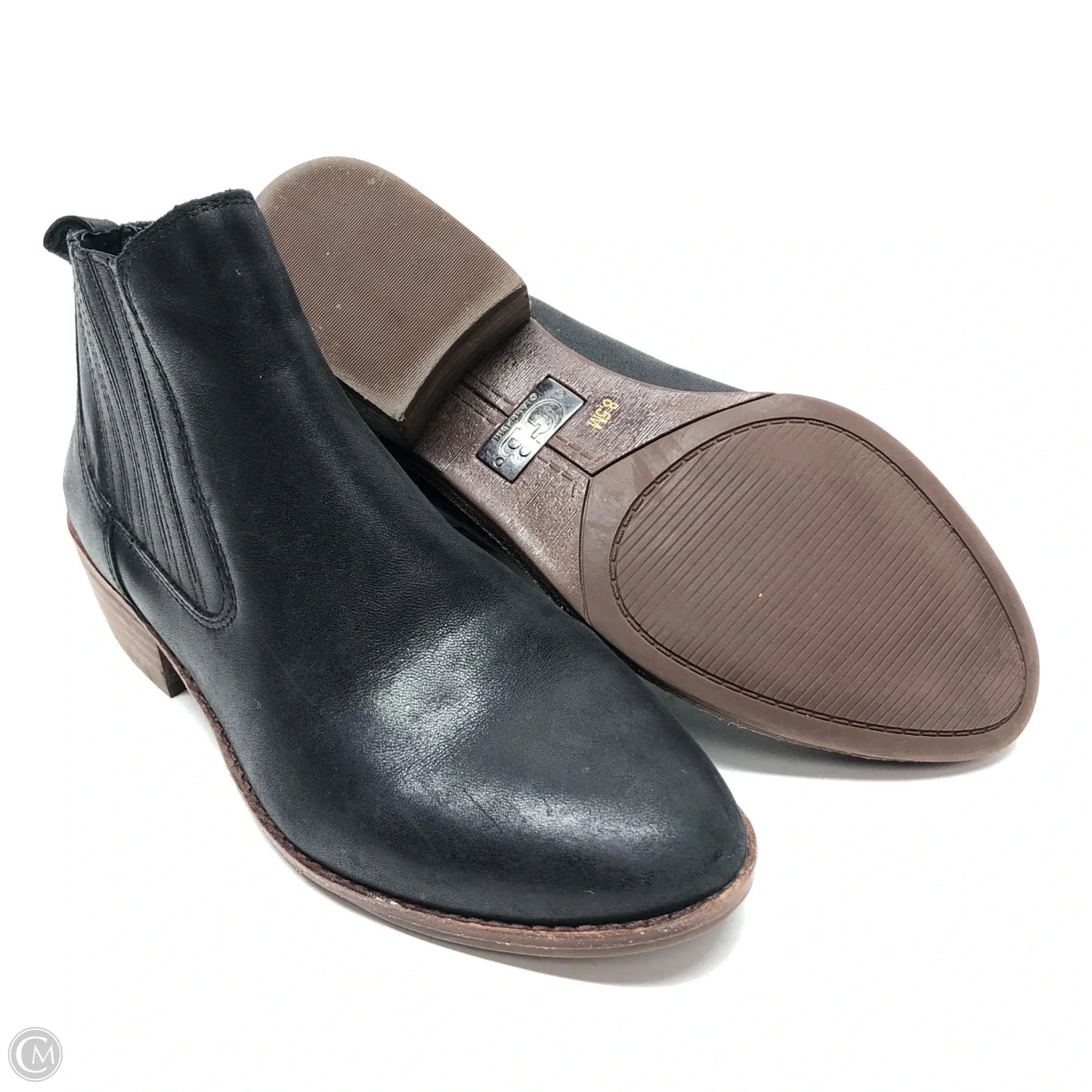 Boots Ankle Heels By Gianni Bini In Black, Size: 8.5