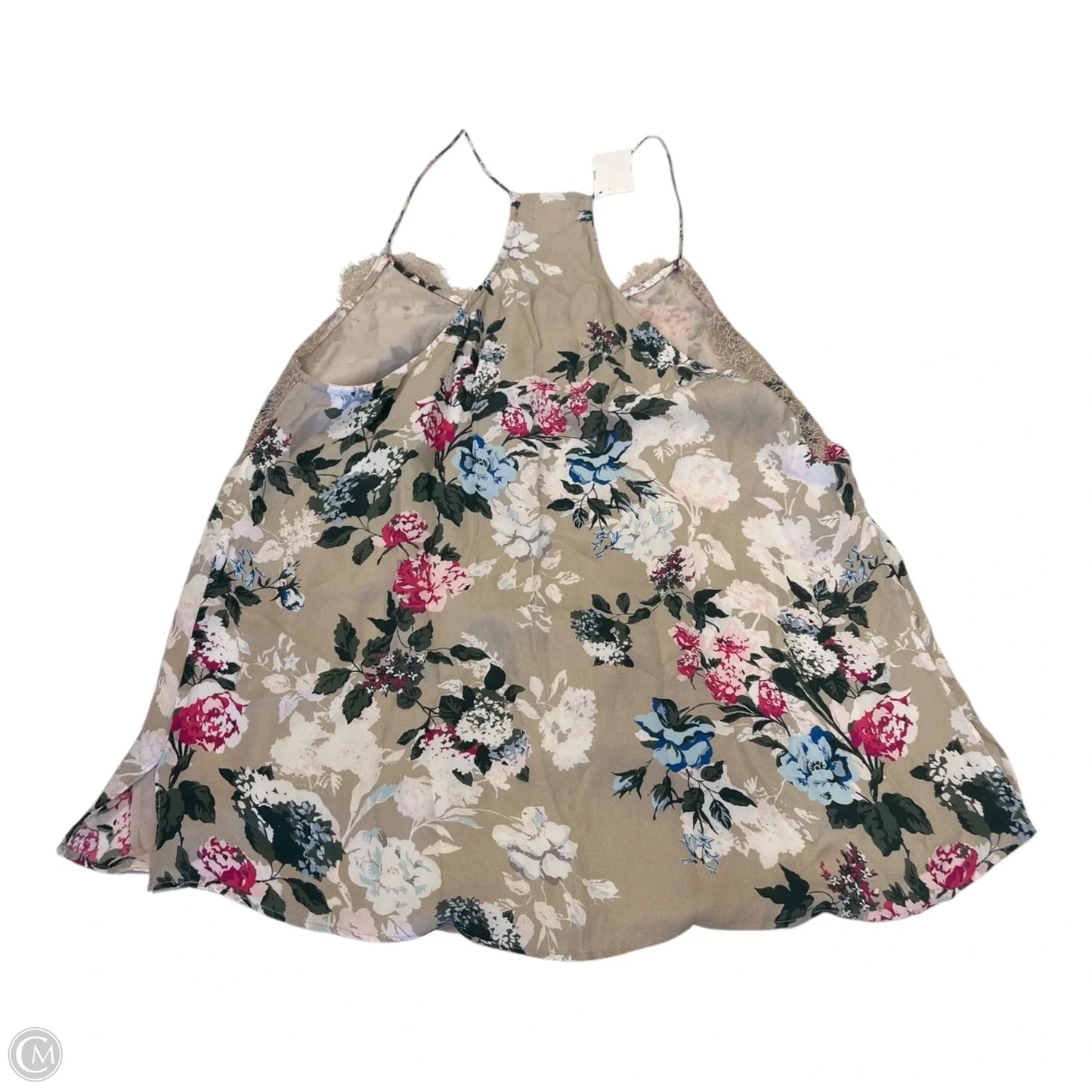 Tank Top By Cma In Floral Print, Size: L