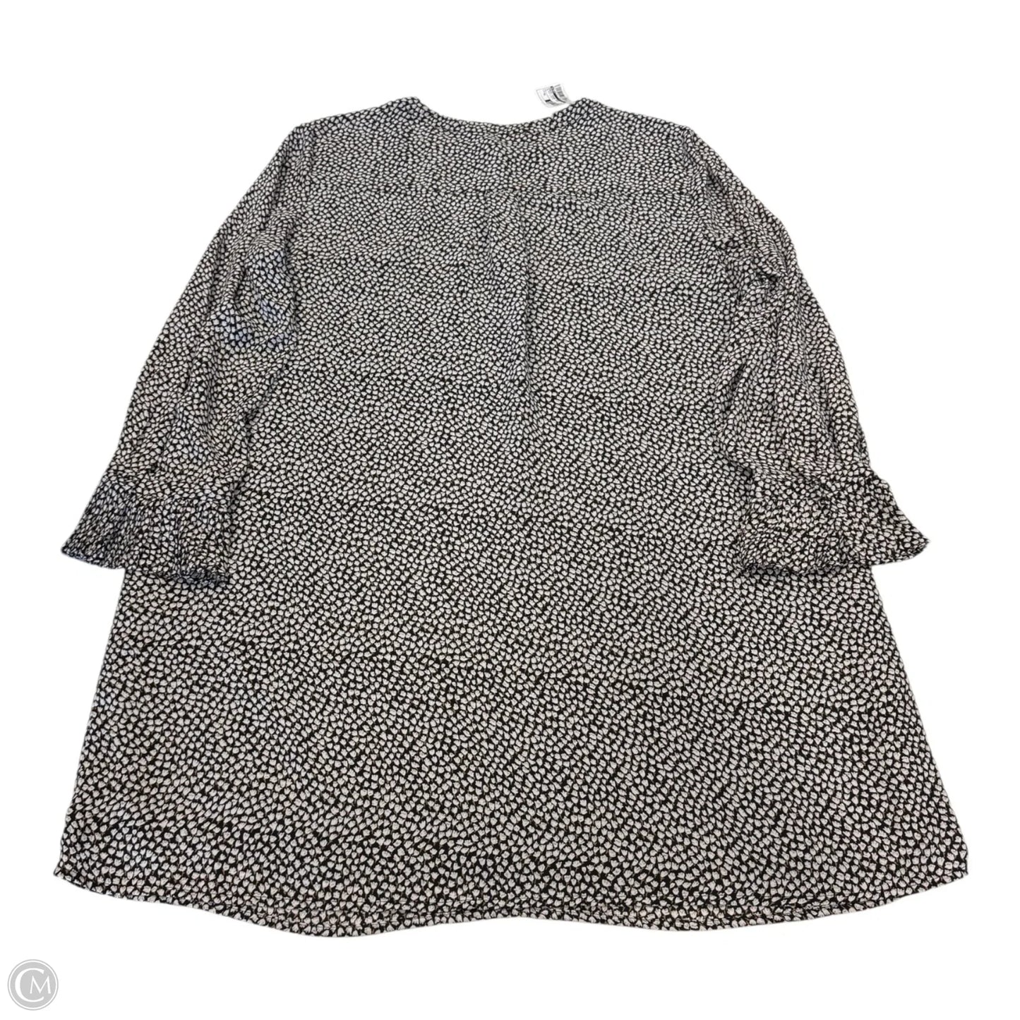 Dress Casual Short By Loft In Black & White, Size: Xl