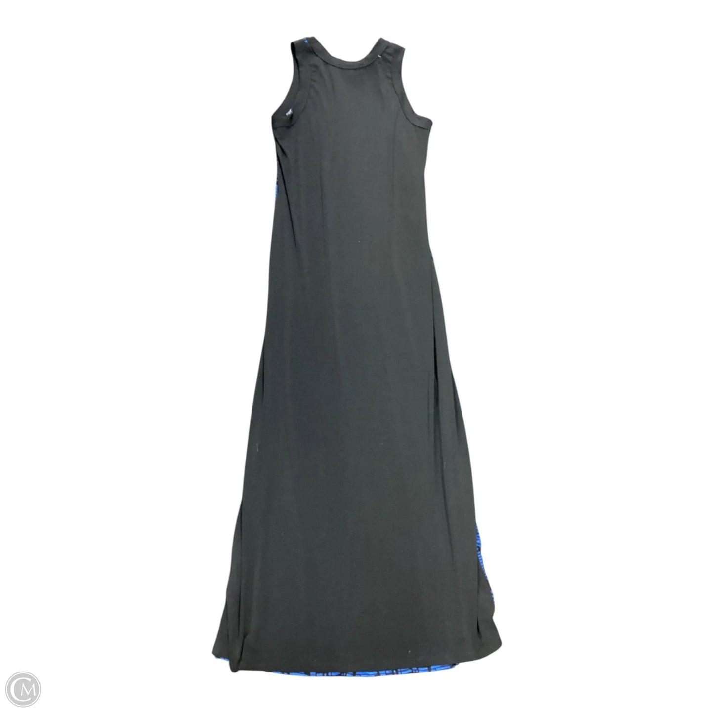 Dress Casual Maxi By Karen Kane In Black & Blue, Size: M