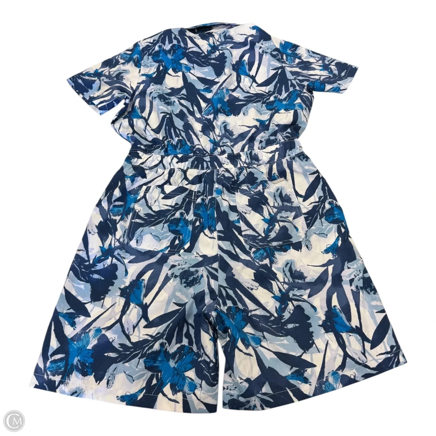 Romper By Columbia In Blue & White, Size: L