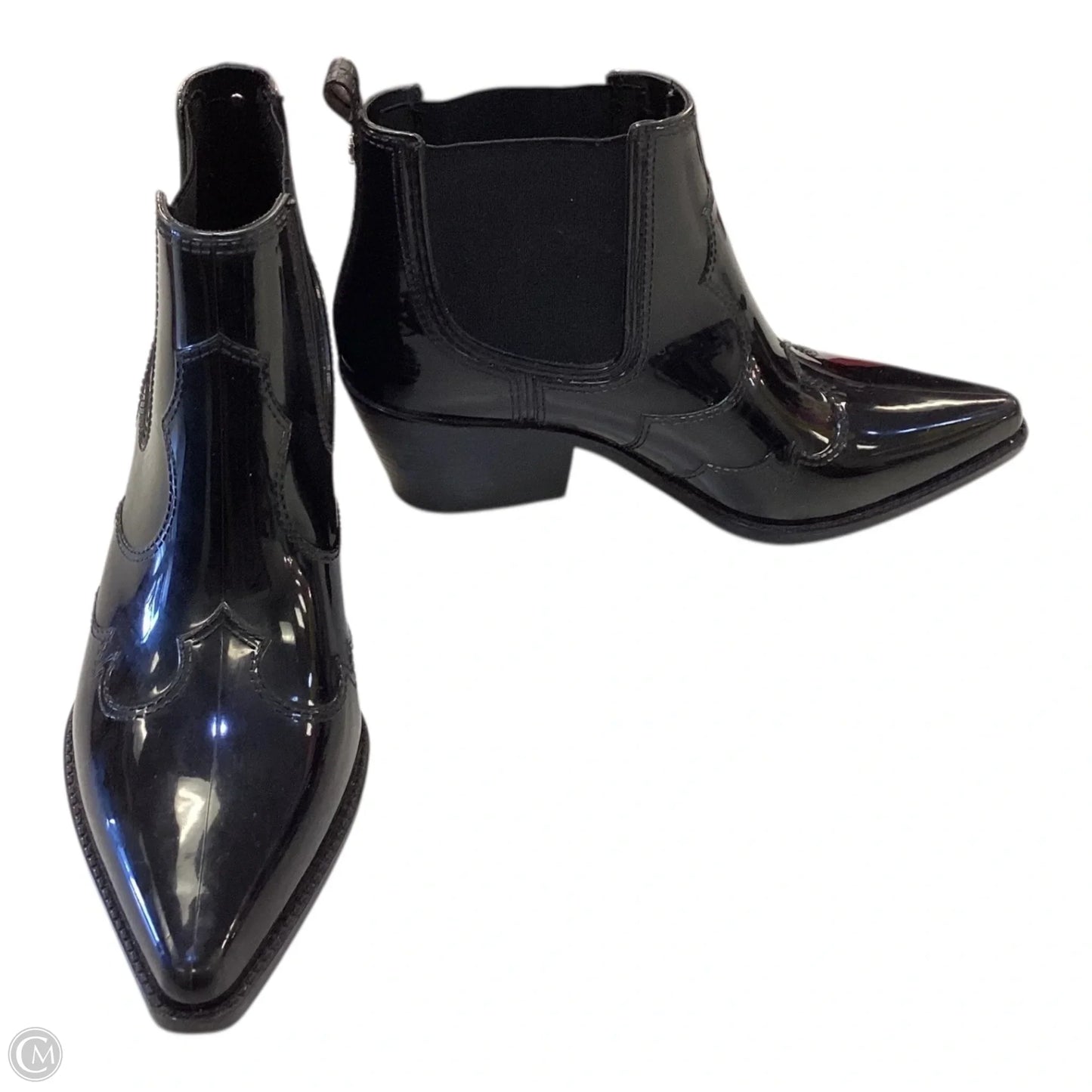 Boots Ankle Heels By Sam Edelman In Black, Size: 9