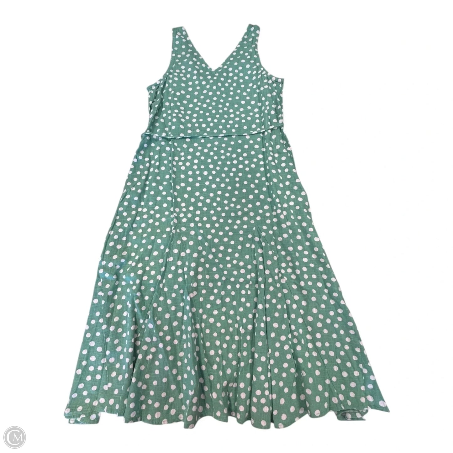 Dress Casual Midi By Loft In Polkadot Pattern, Size: Sp