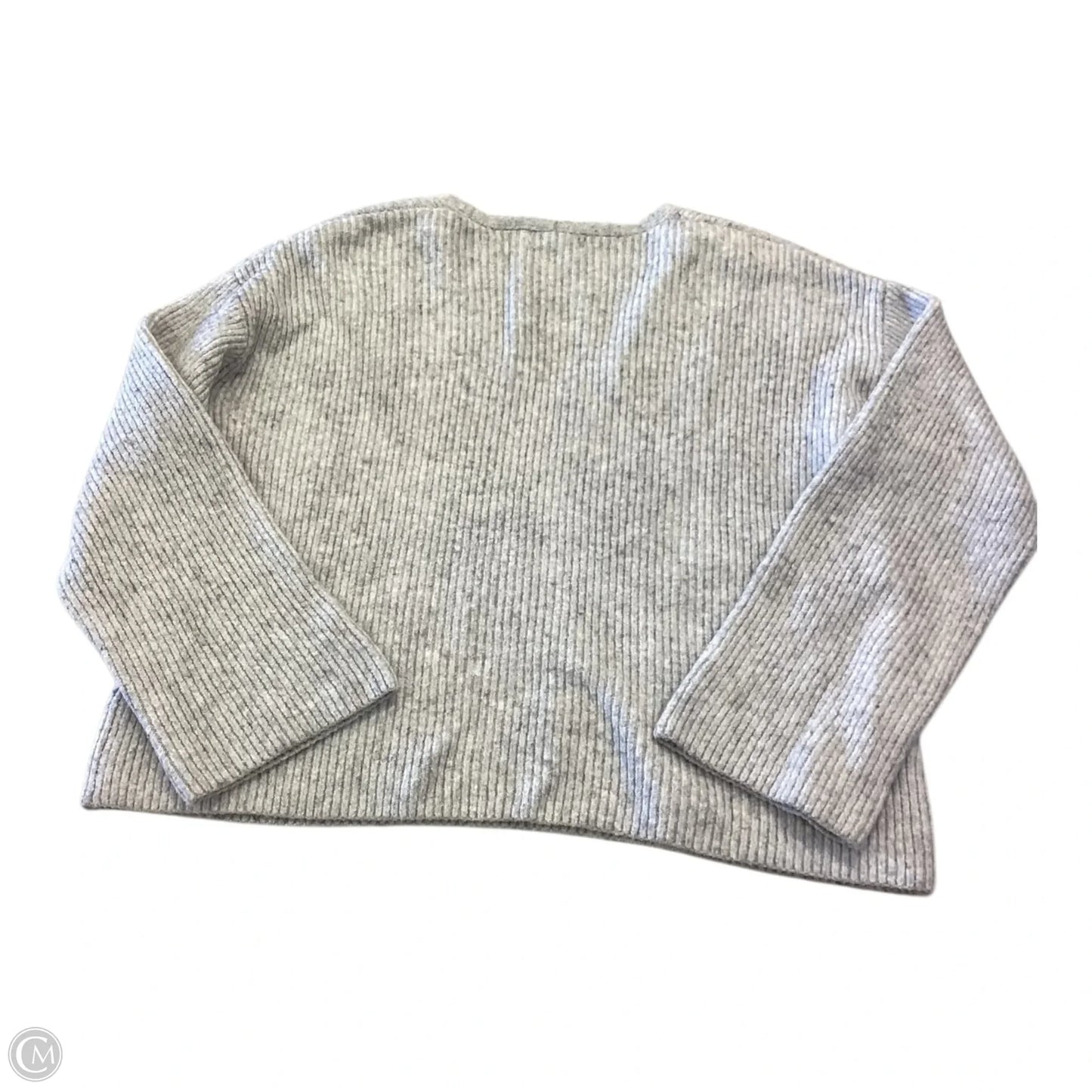 Sweater By Treasure And Bond In Grey & White, Size: S