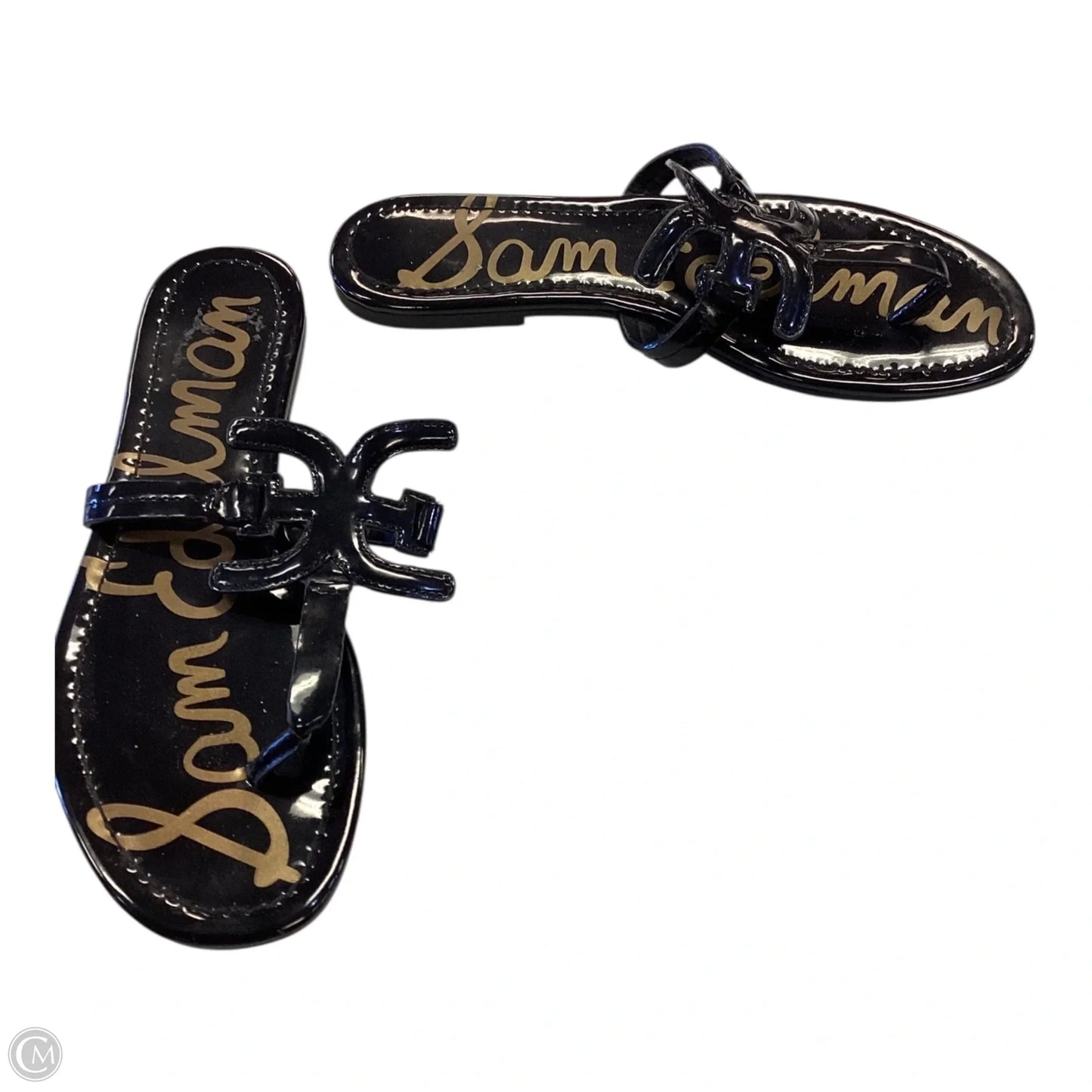 Sandals Flats By Sam Edelman In Black, Size: 8.5