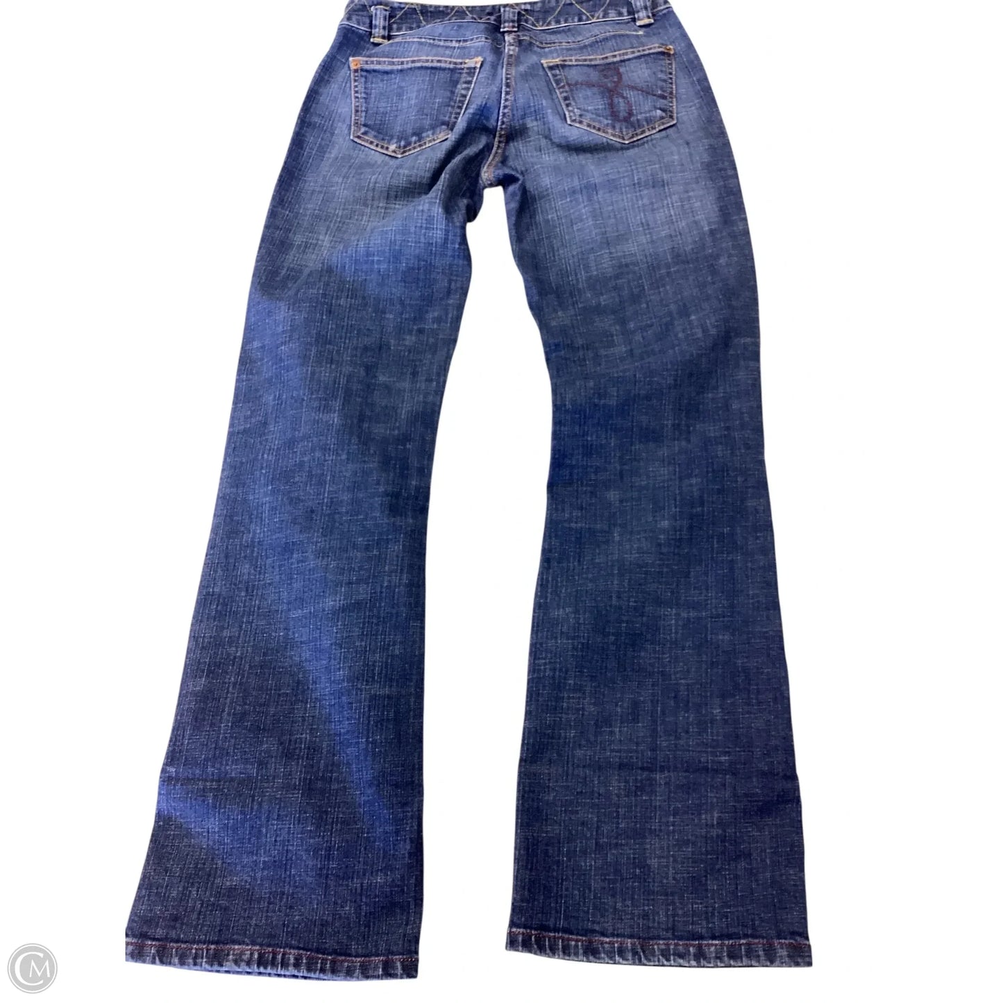 Jeans Straight By Louie In Blue Denim, Size: 8