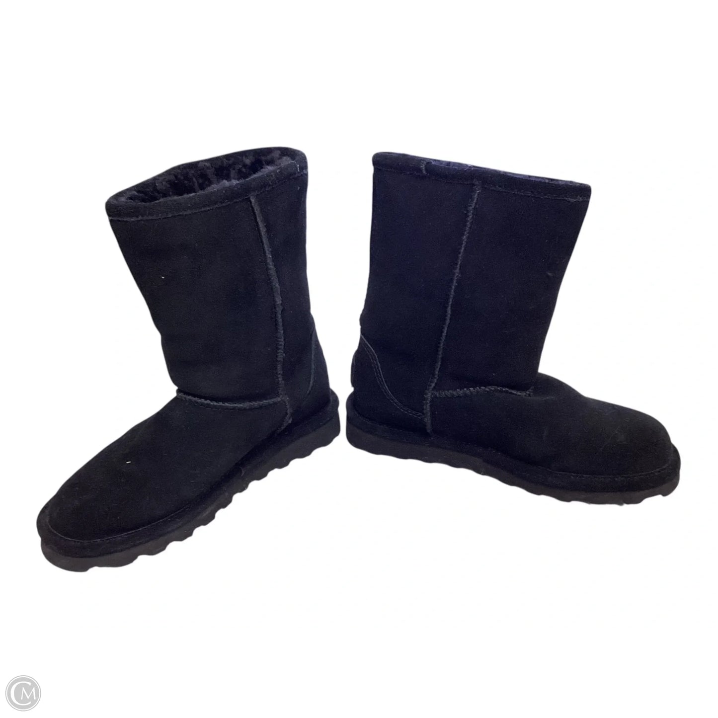 Boots Mid-calf Flats By Bearpaw In Black, Size: 6