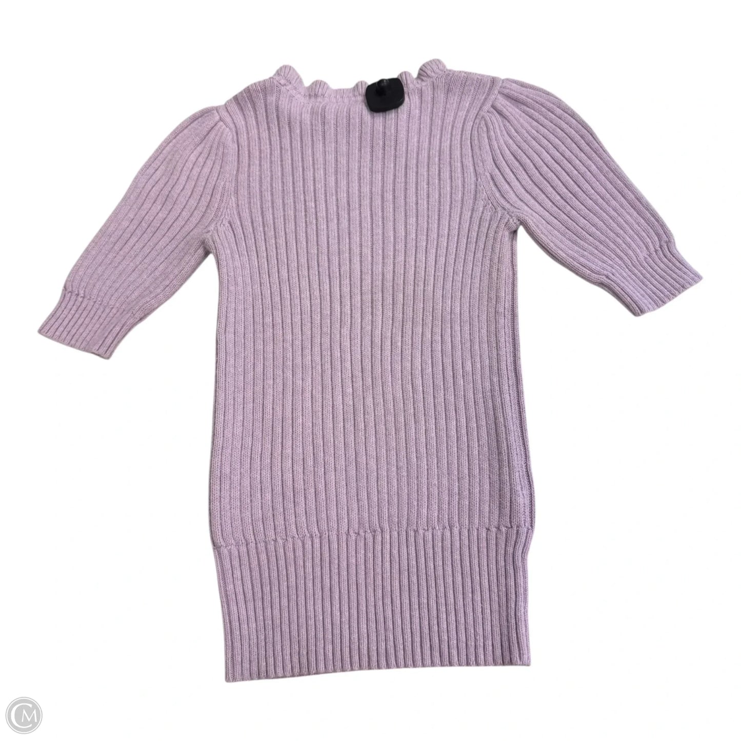 Sweater Short Sleeve By Loft In Purple, Size: Xs