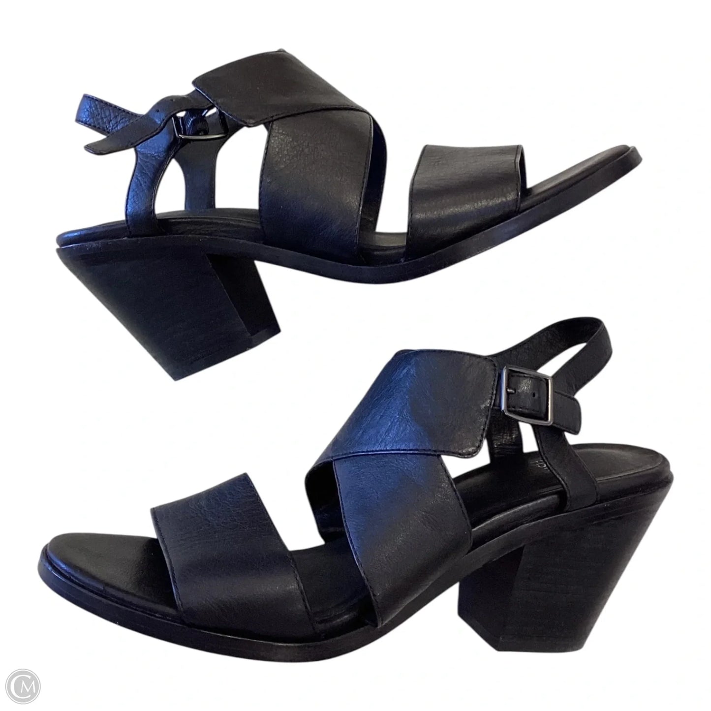 Shoes Heels Block By Eileen Fisher In Black, Size: 8.5