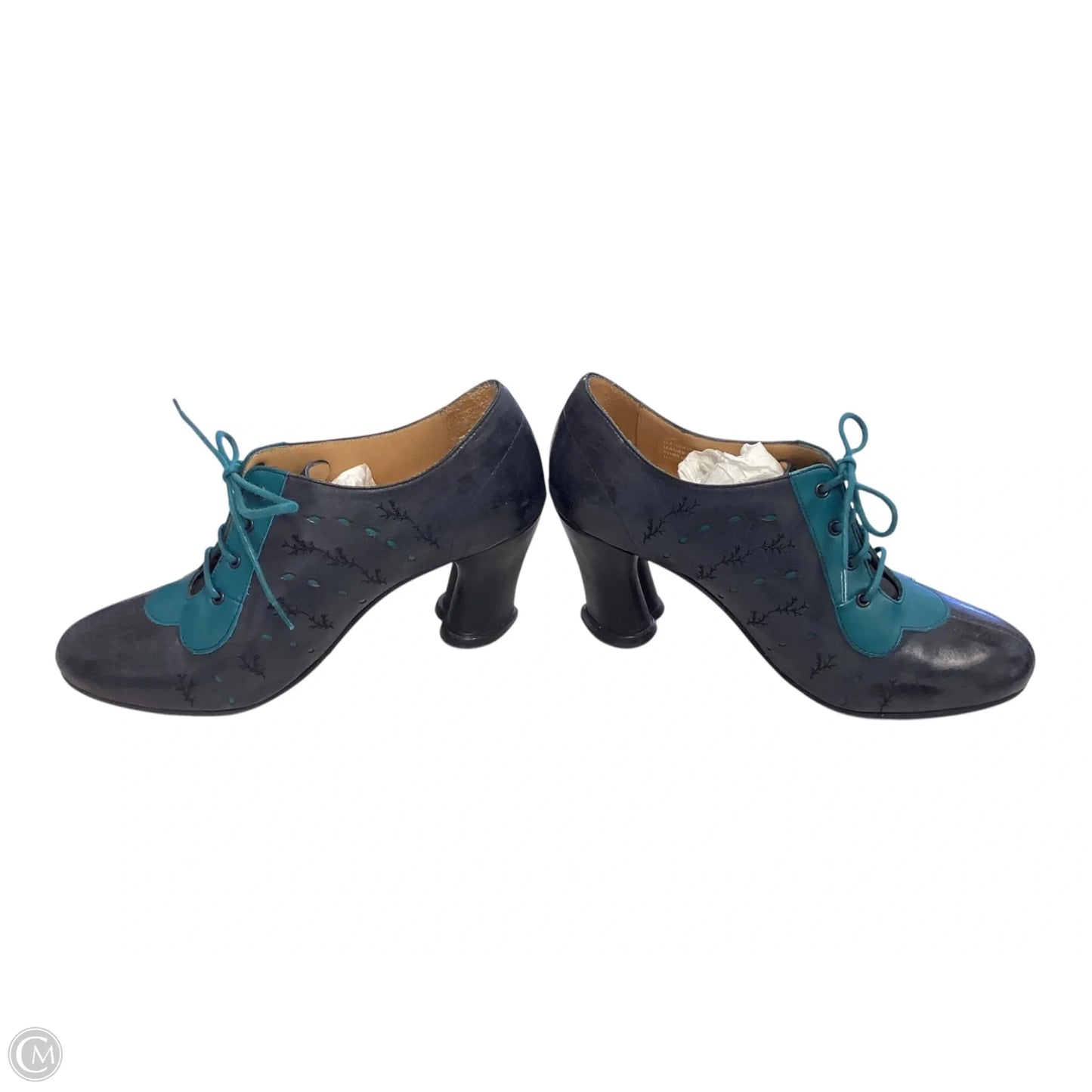 Shoes Heels Block By Cma In Navy, Size: 7.5