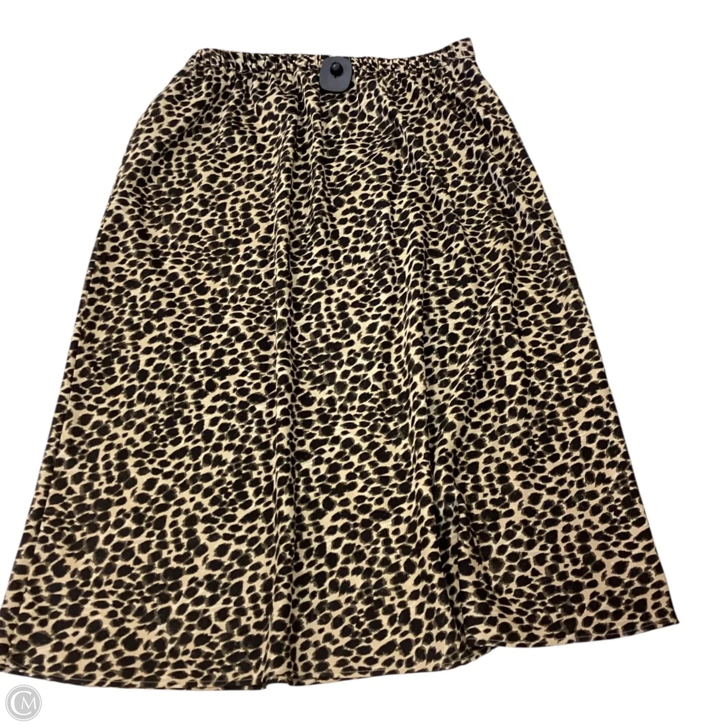 Skirt Midi By J. Crew In Animal Print, Size: L