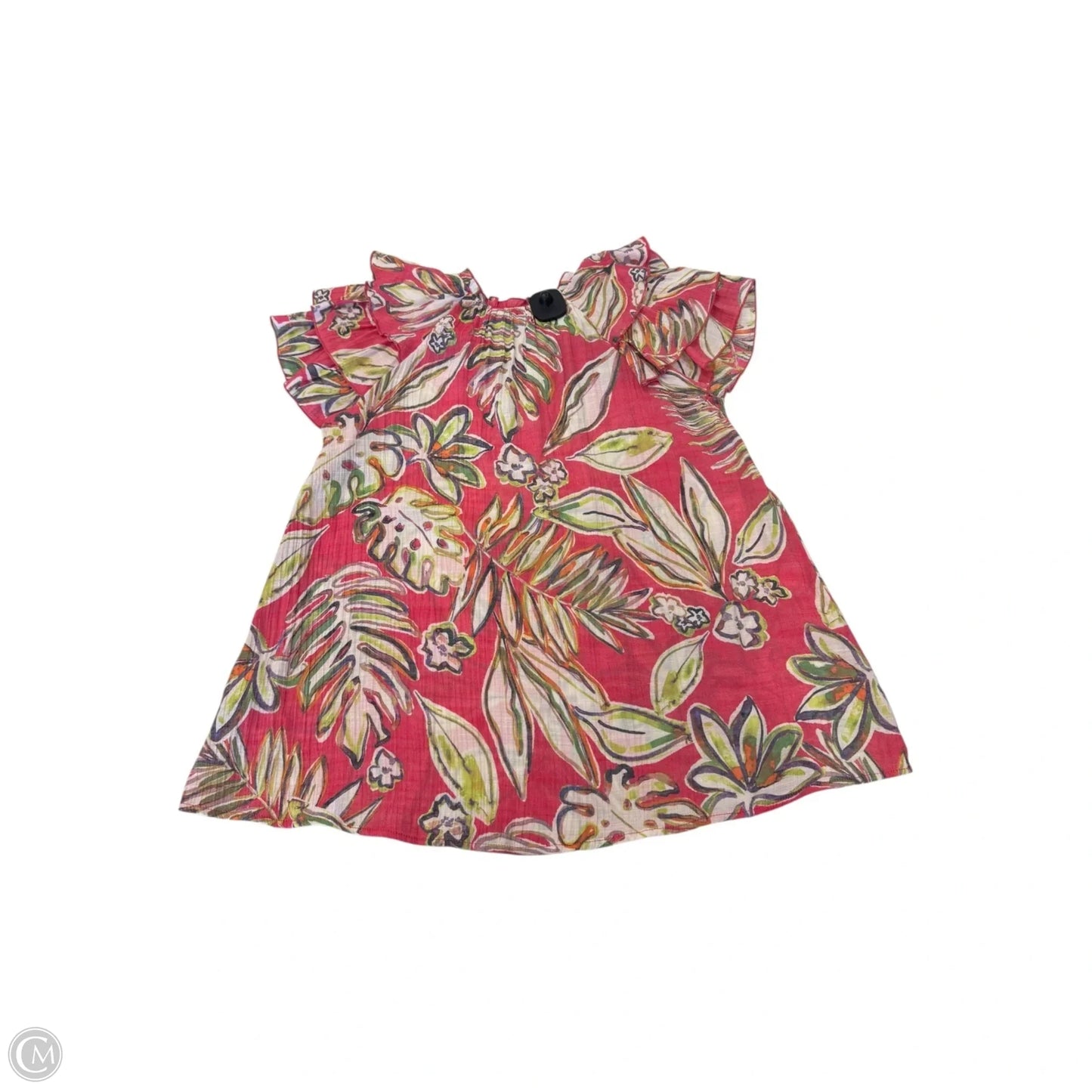 Top Sleeveless By Nanette By Nanette Lepore In Tropical Print, Size: S
