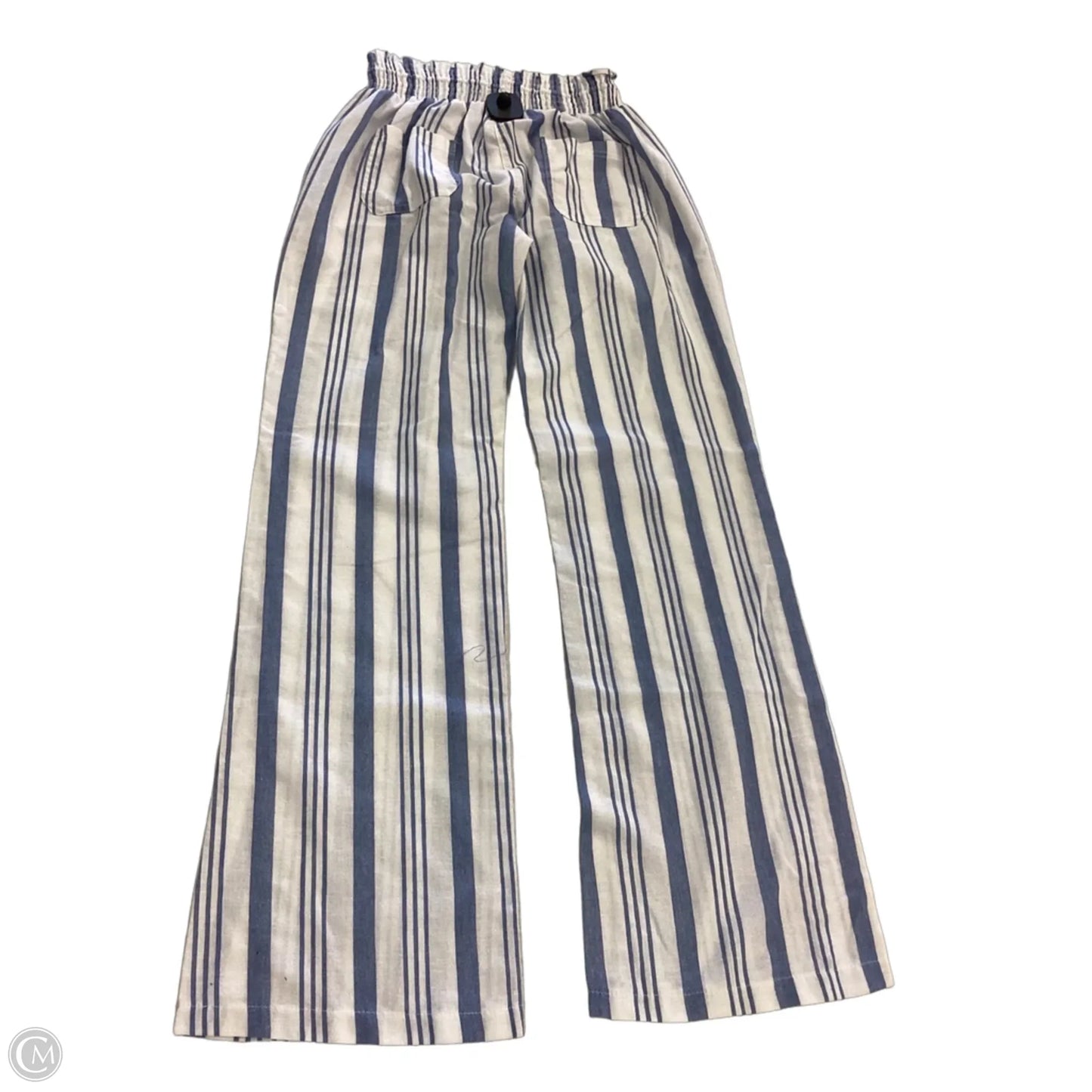 Pants Wide Leg By Clothes Mentor In Striped Pattern, Size: M
