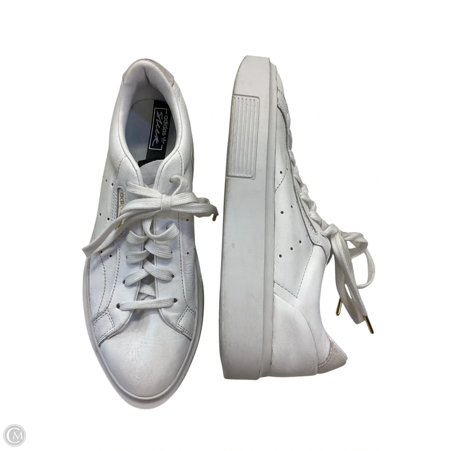 Shoes Sneakers By Adidas In White, Size: 9