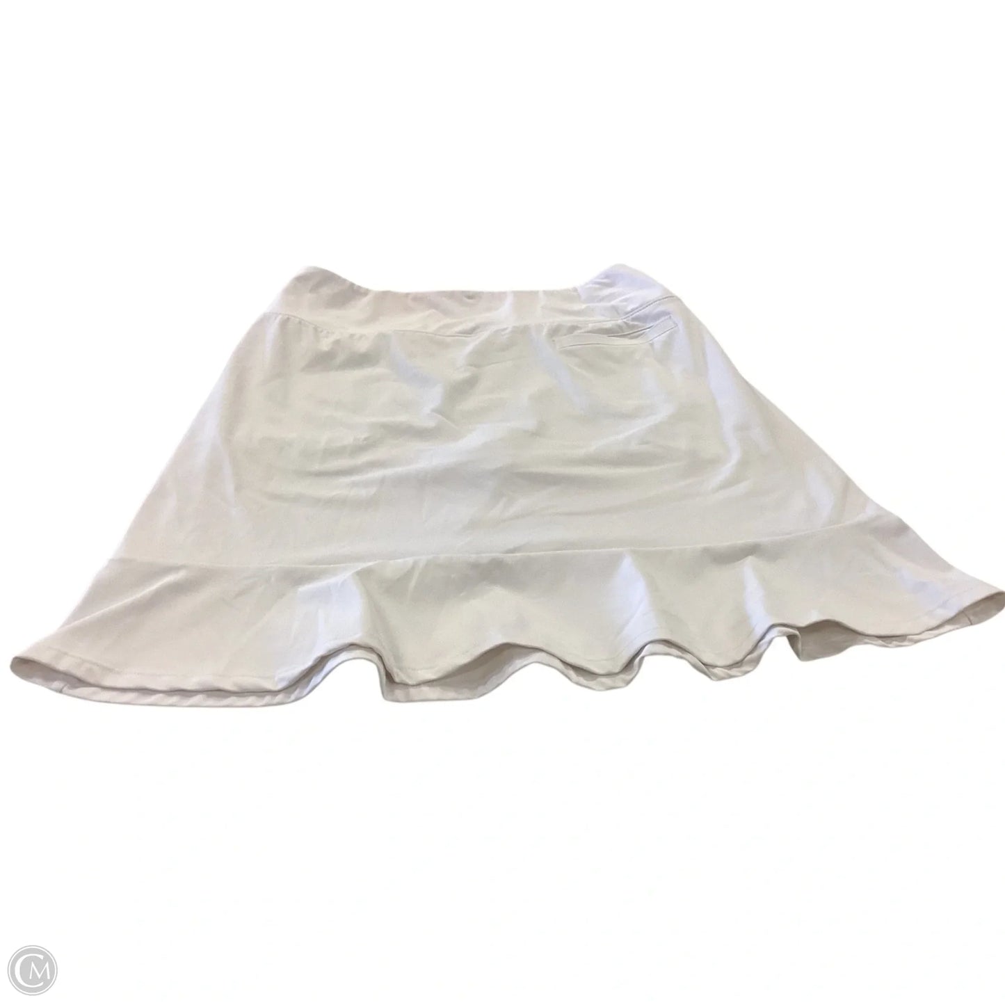 Skort By Clothes Mentor In White, Size: M
