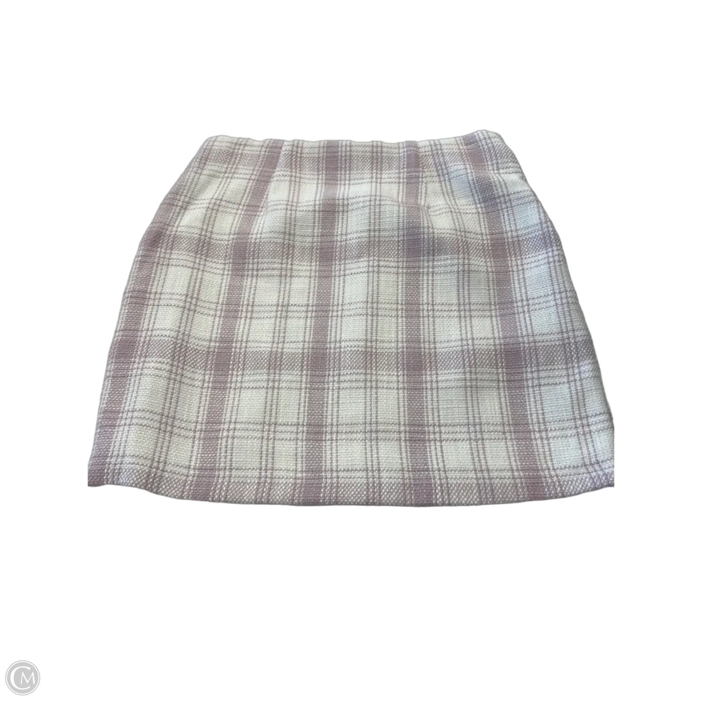Skirt Mini & Short By Lc Lauren Conrad In Purple & White, Size: M