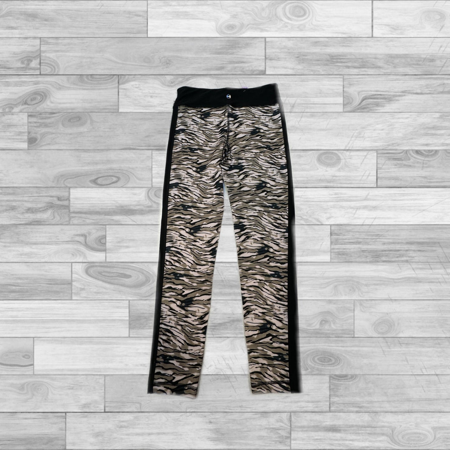 Athletic Leggings By Abs In Multi-colored, Size: M