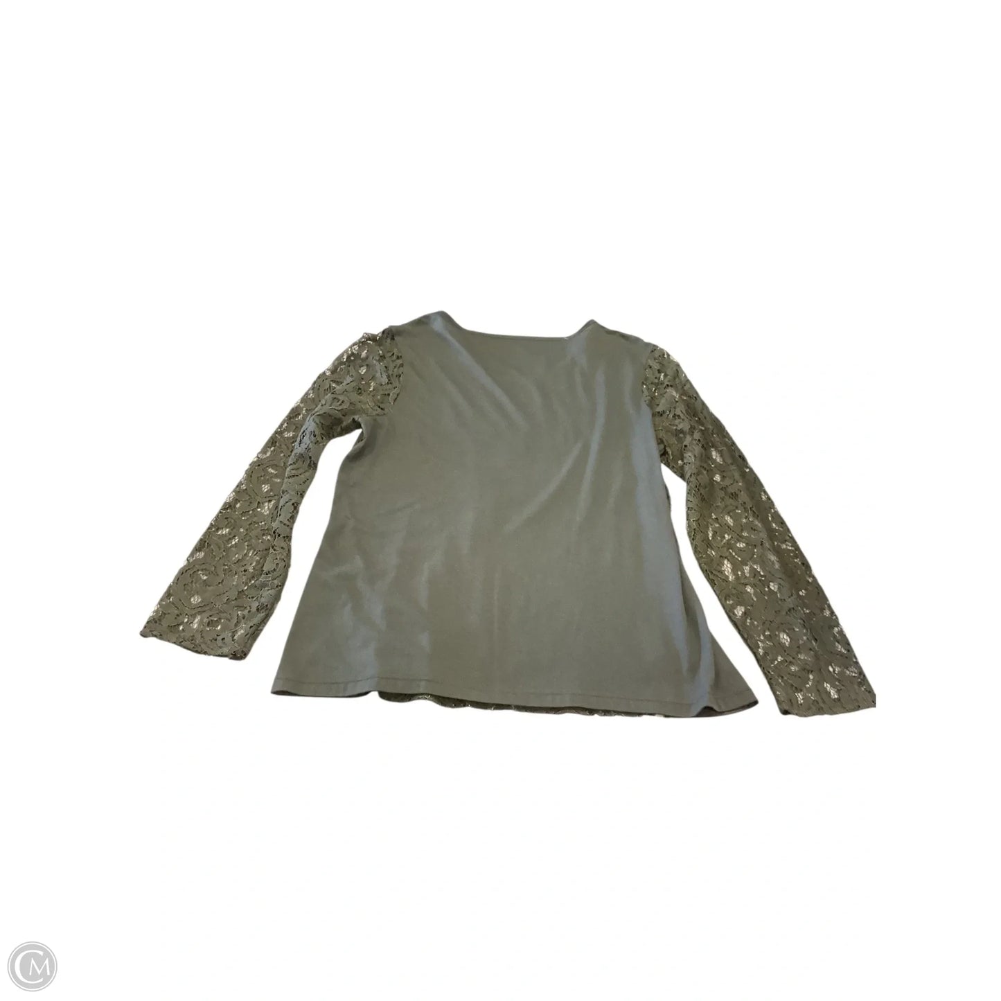 Top Long Sleeve By Chicos In Green, Size: 1