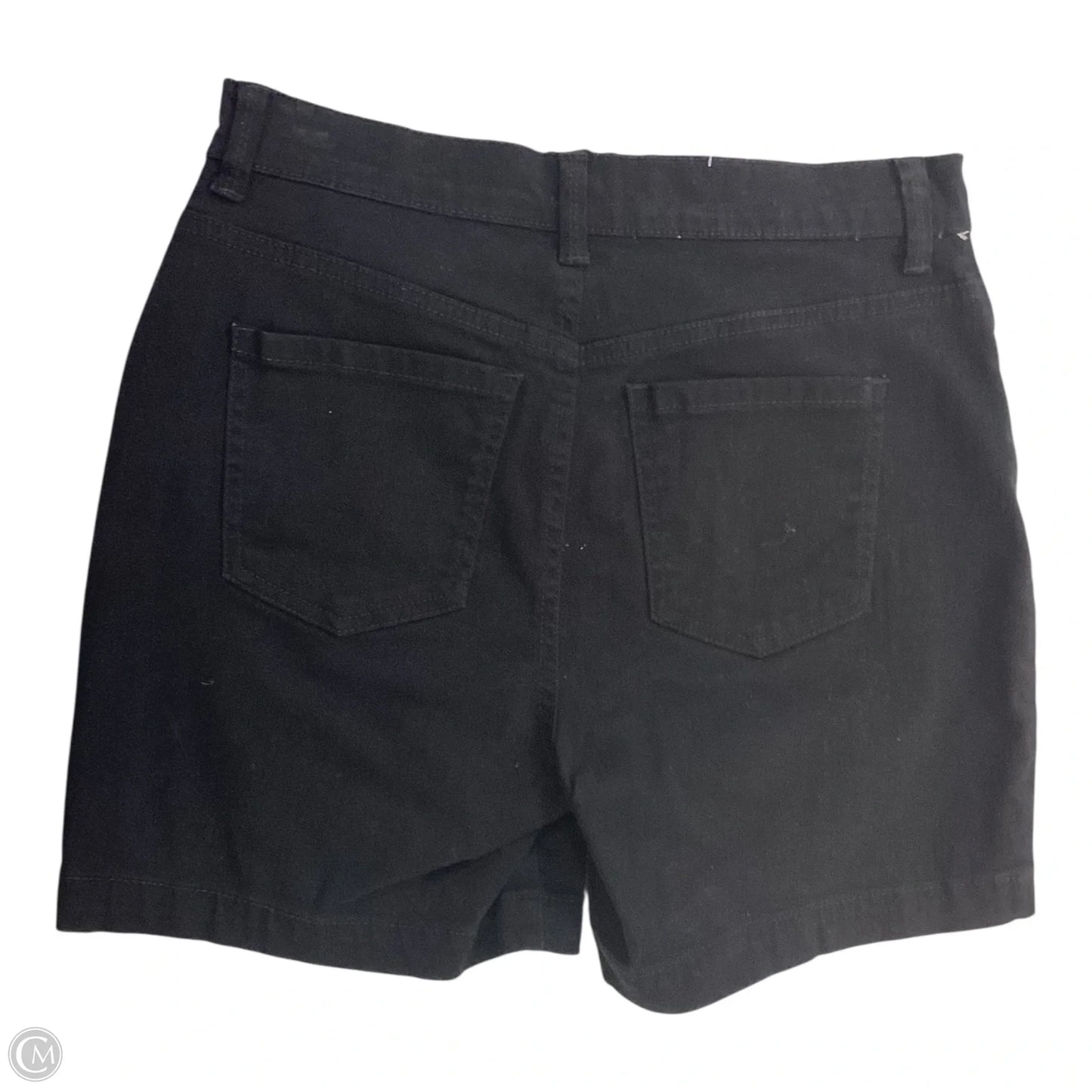 Shorts By Gloria Vanderbilt In Black, Size: 4petite