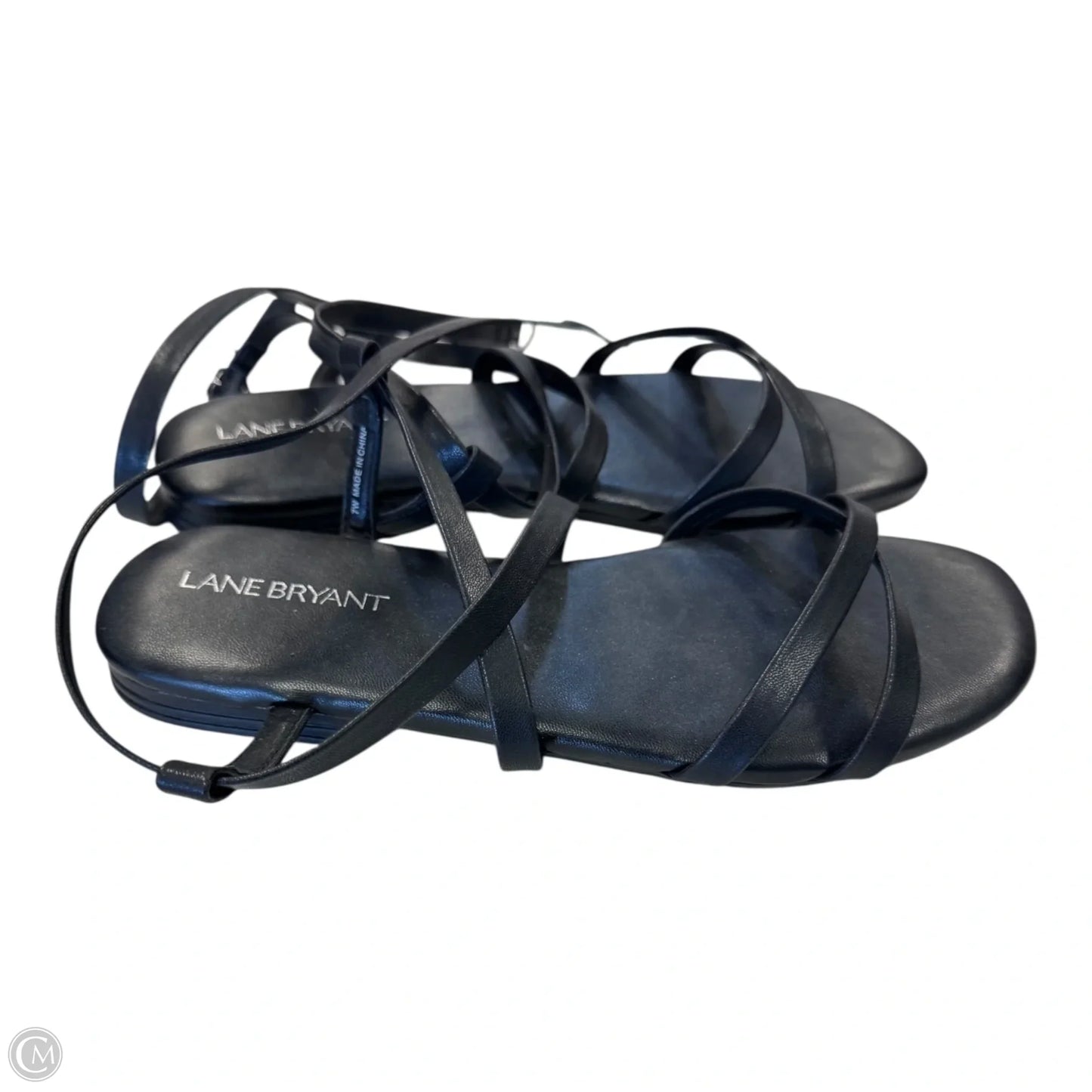 Sandals Flats By Lane Bryant In Black, Size: 7