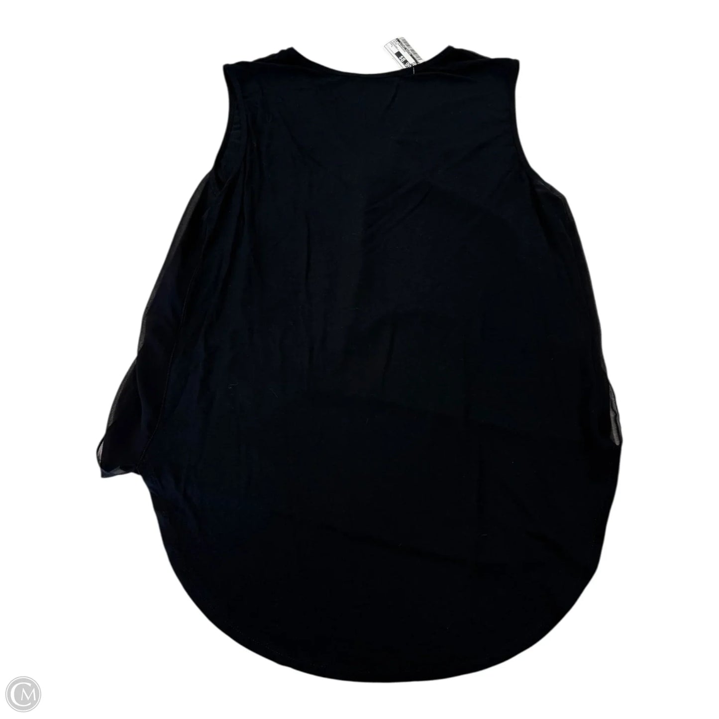 Top Sleeveless By Clothes Mentor In Black, Size: L