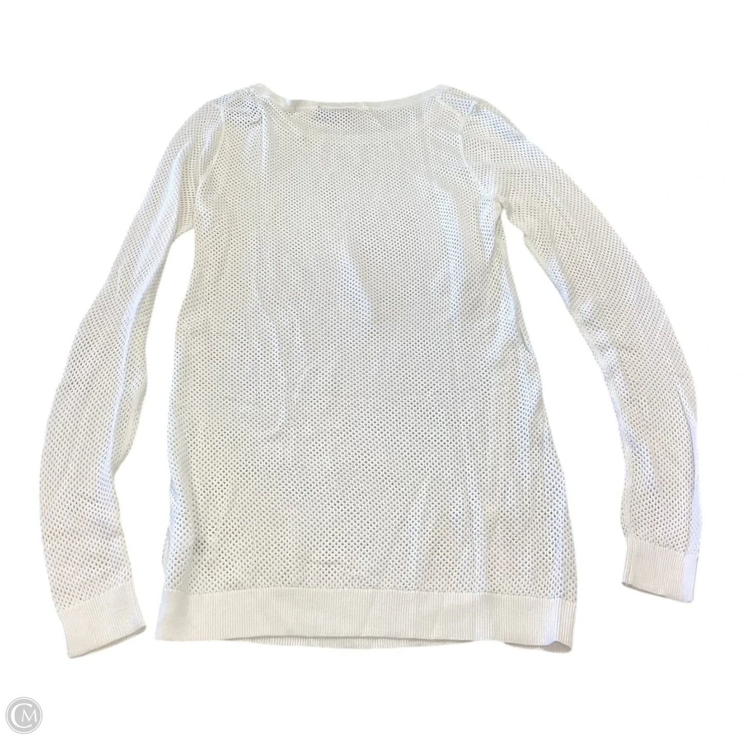 Sweater By Express In White, Size: Xs
