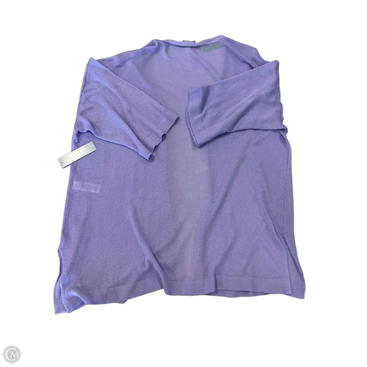 Cardigan By Chicos In Purple, Size: L