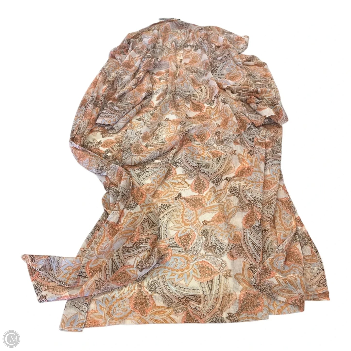 Kimono By Jessica Simpson In Orange, Size: Xl