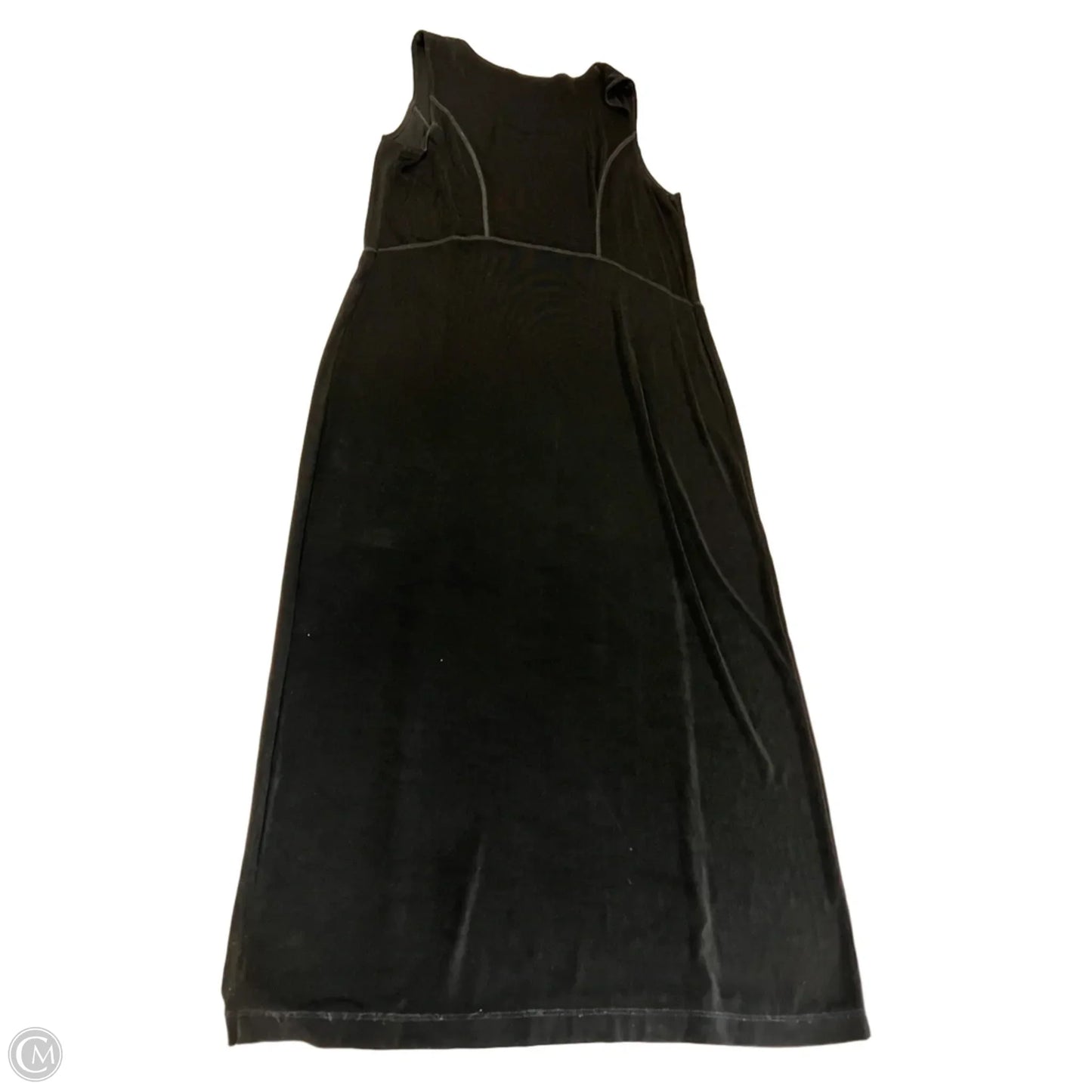 Dress Casual Maxi By Chicos In Black, Size: L