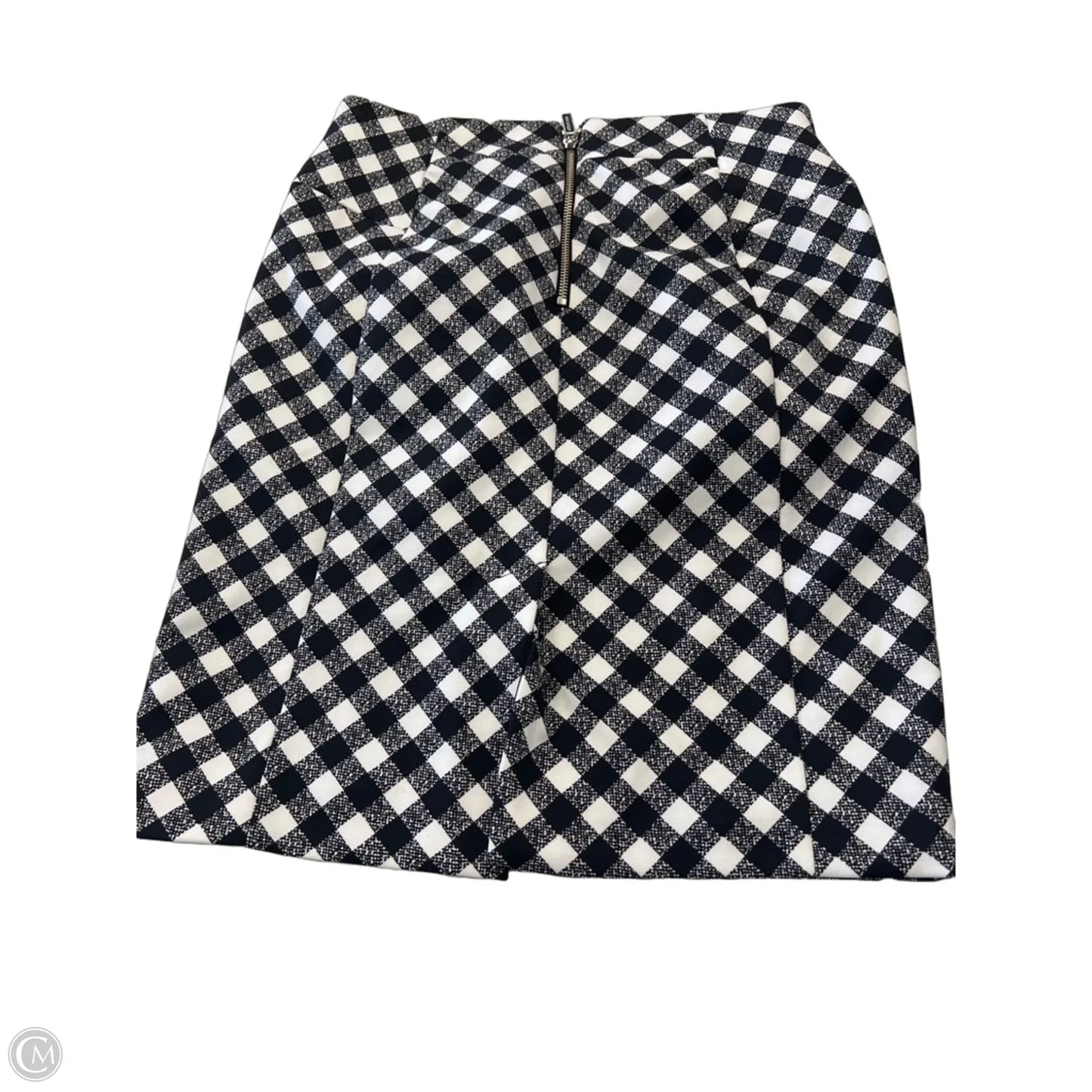 Skirt Midi By Michael By Michael Kors In Checkered Pattern, Size: S