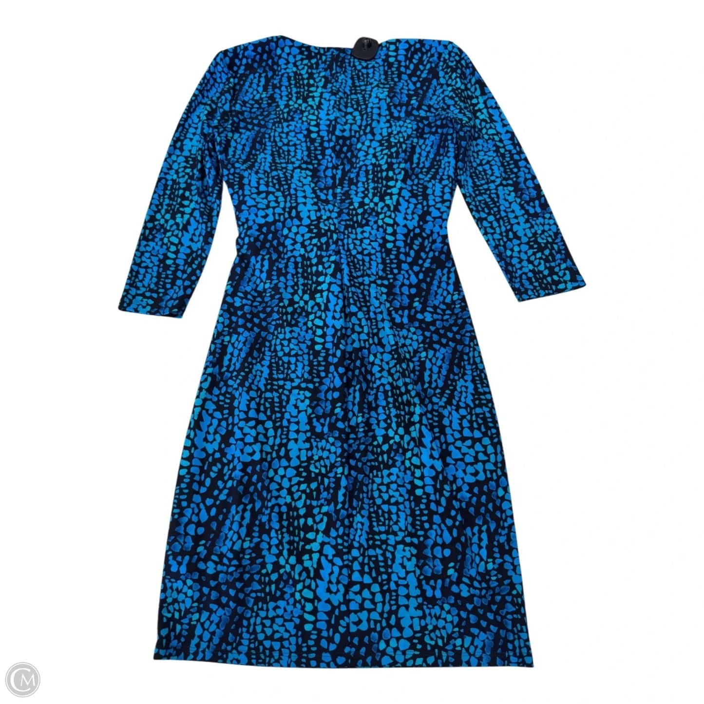 Dress Work By Chaps In Blue, Size: S
