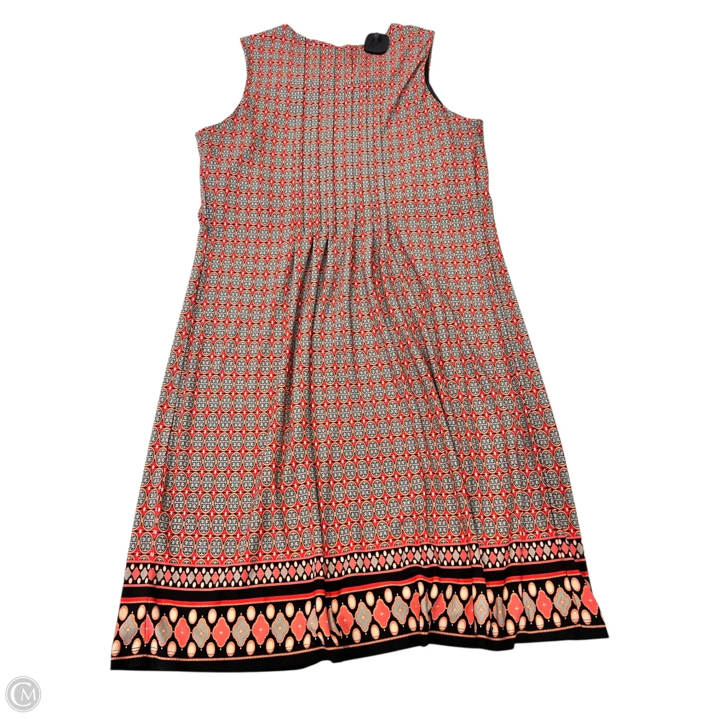 Dress Casual Short By Clothes Mentor In Orange, Size: 14