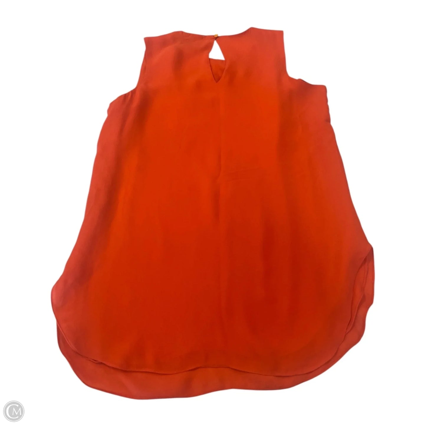 Top Sleeveless By Ralph Lauren In Orange, Size: S