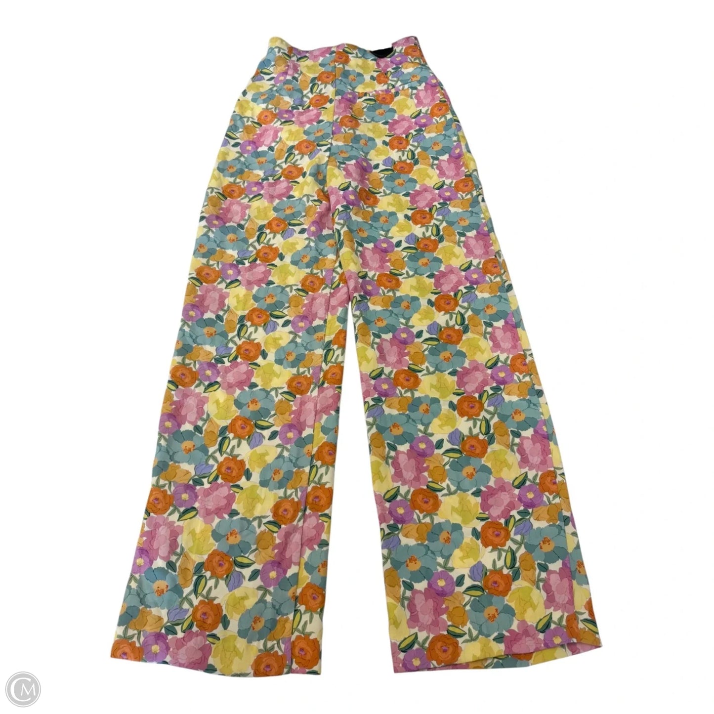 Pants Other By Zara In Floral Print, Size: S