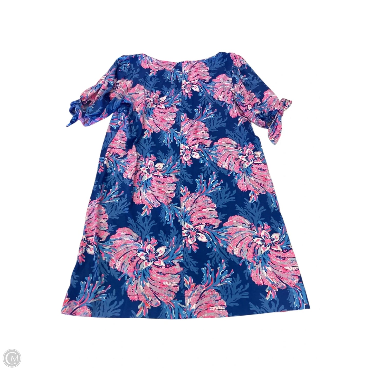 Dress Designer By Lilly Pulitzer In Blue & Pink, Size: L