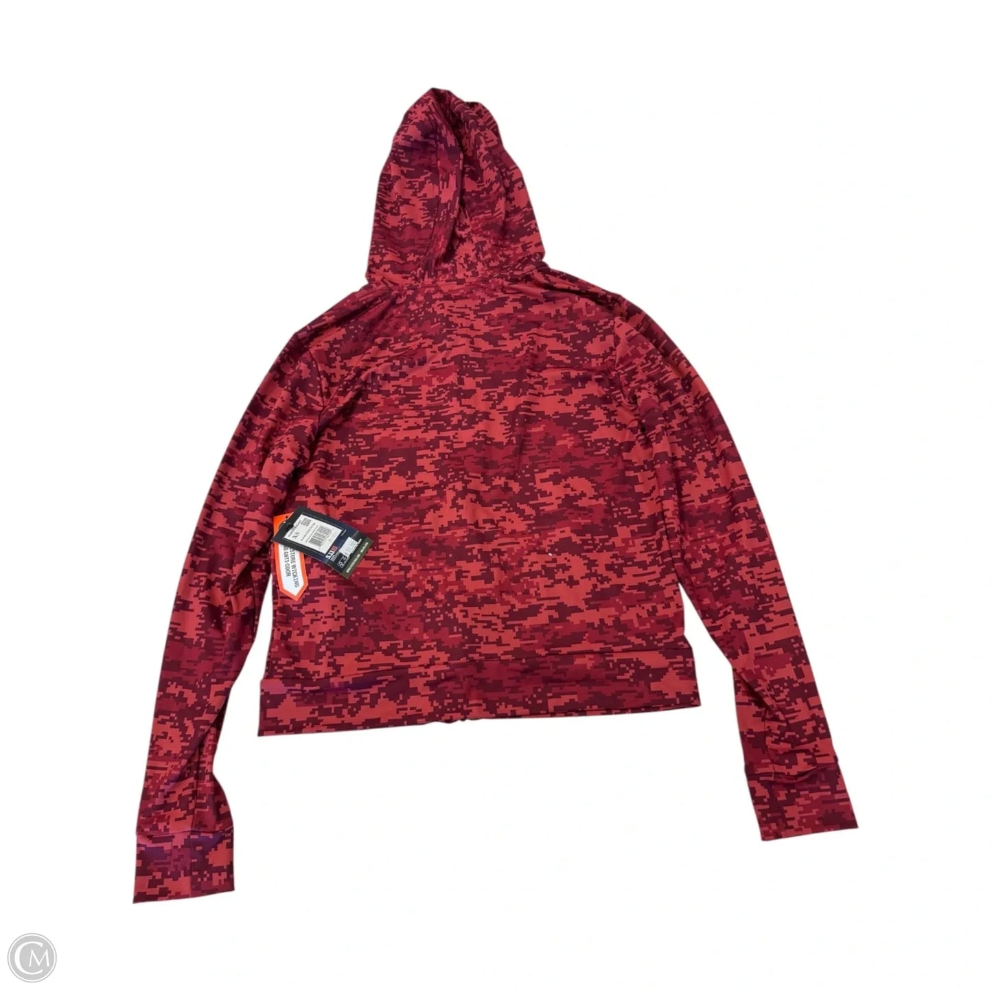 Athletic Jacket By Clothes Mentor In Red, Size: Xs