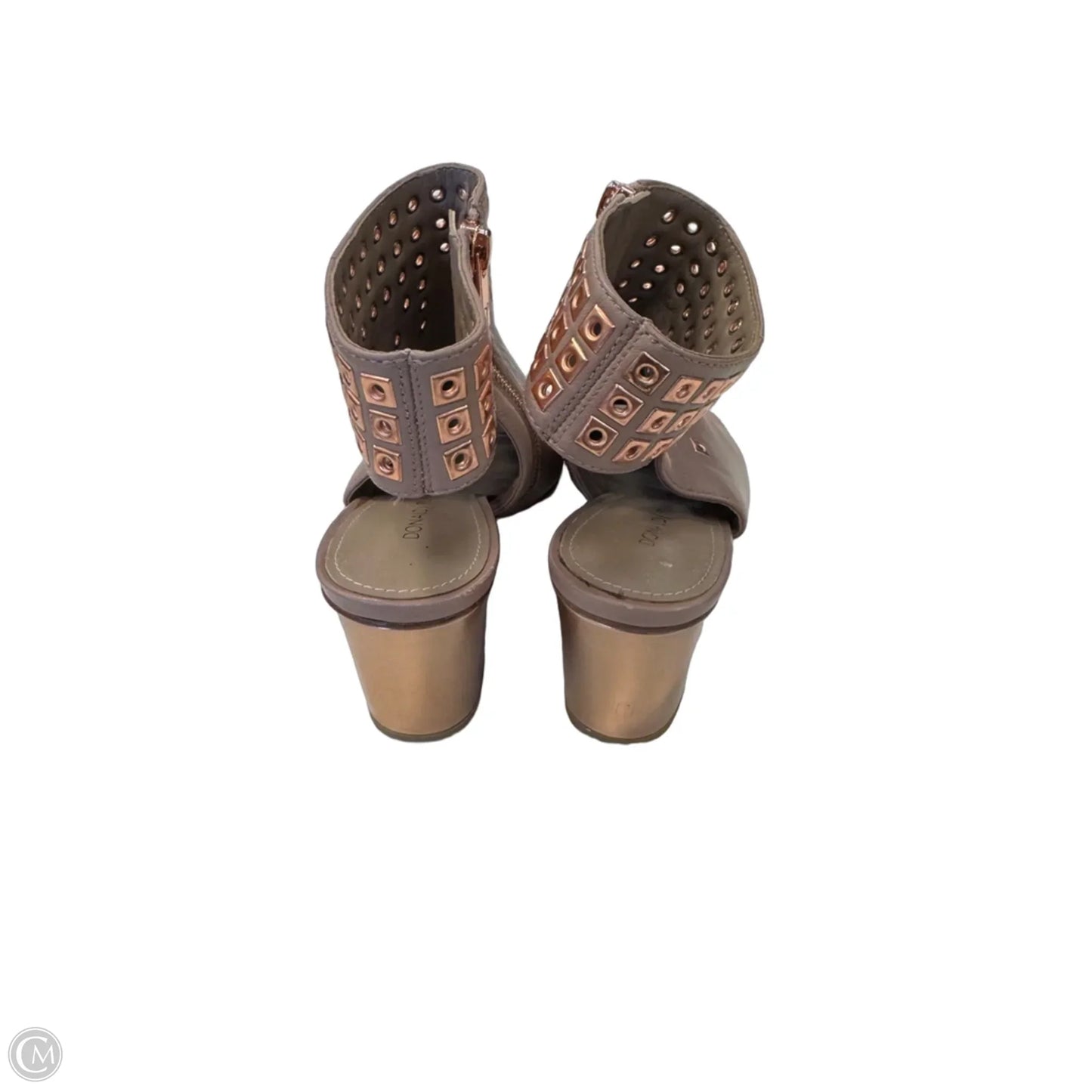 Boots Ankle Heels By Donald Pliner In Pink, Size: 7