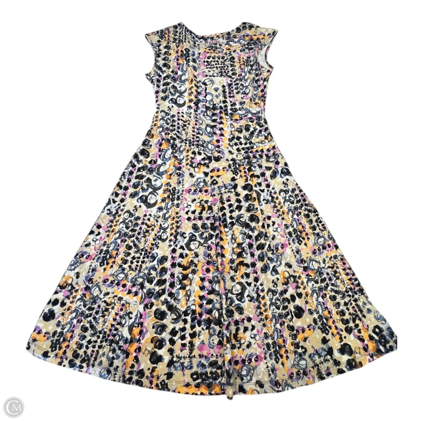 Dress Casual Midi By Nic + Zoe In Multi-colored, Size: S