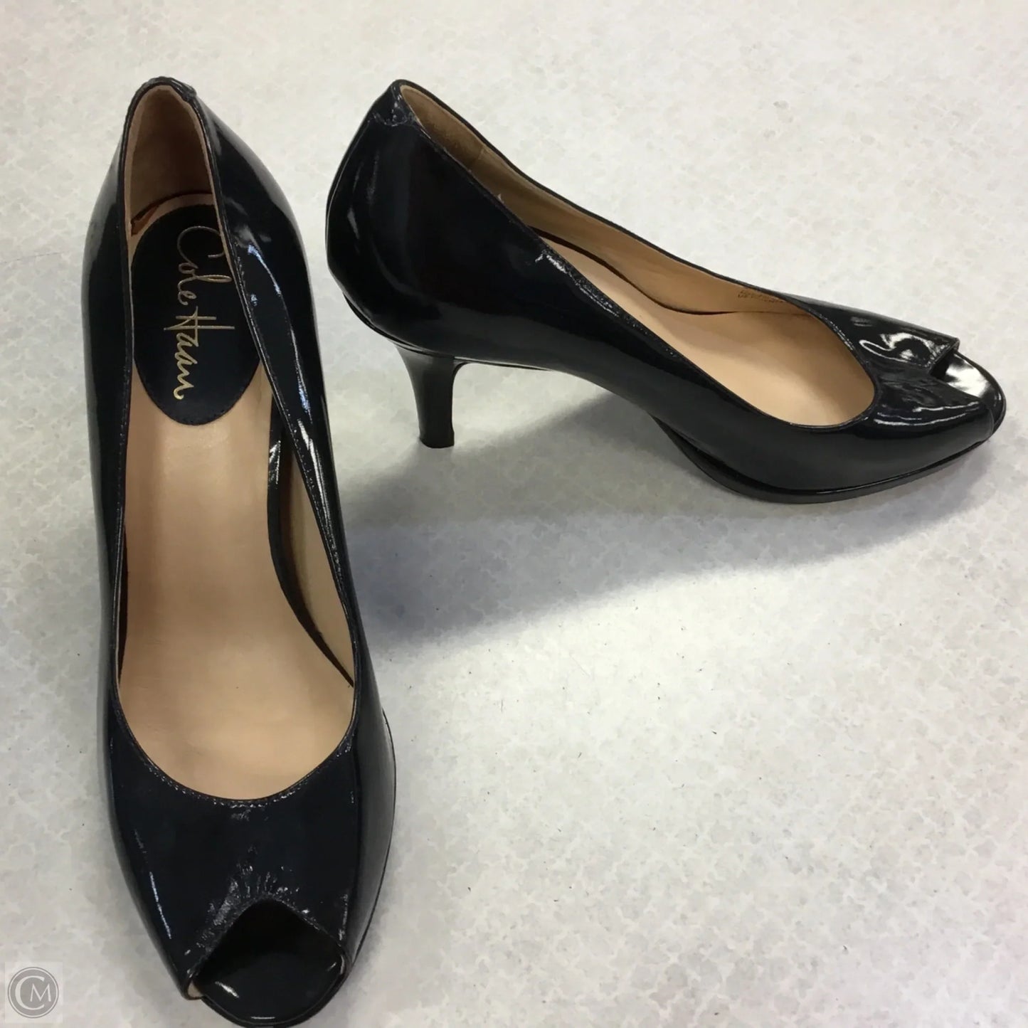 Shoes Heels Stiletto By Cole-haan In Navy, Size: 8