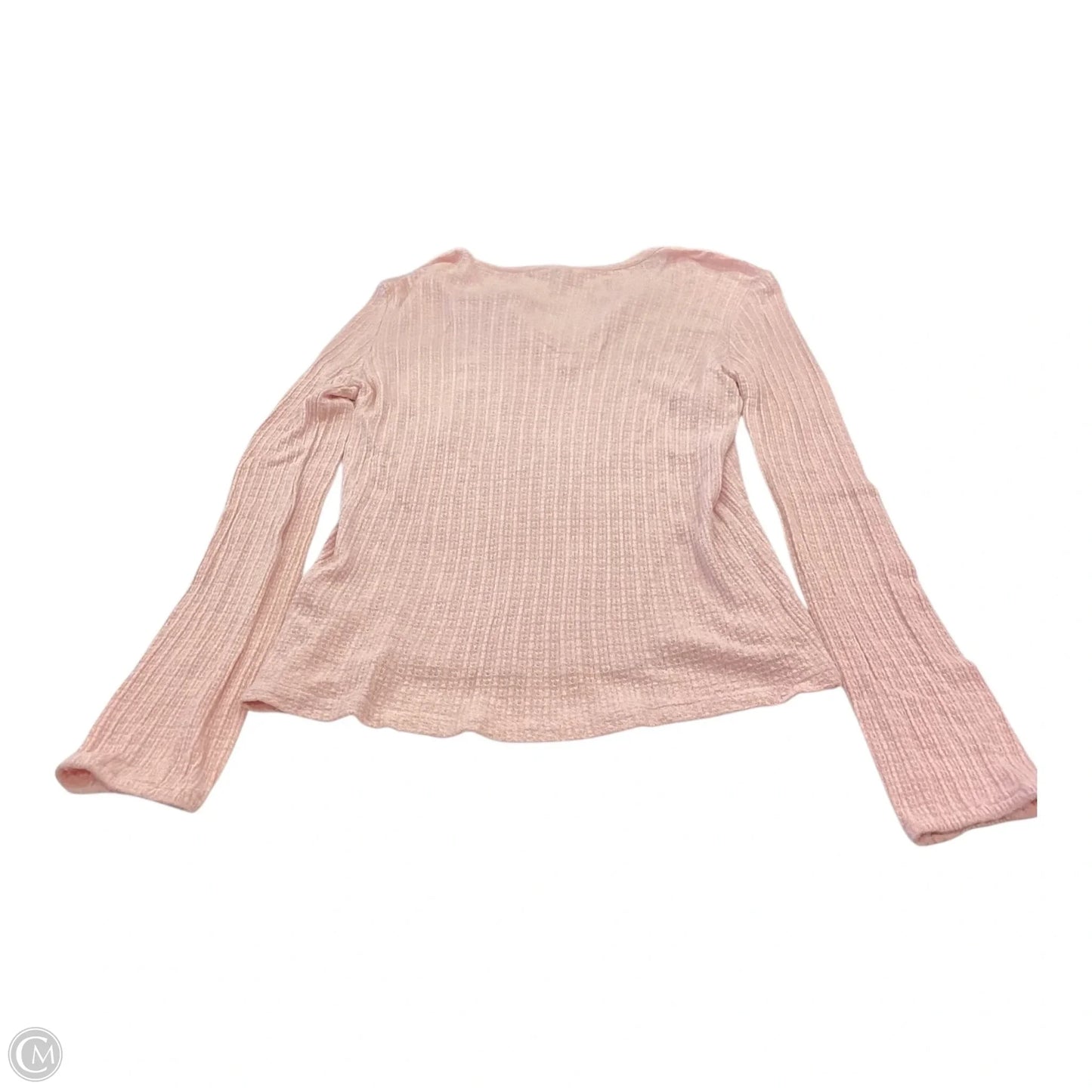 Top Long Sleeve By Lucky Brand In Pink, Size: Sp