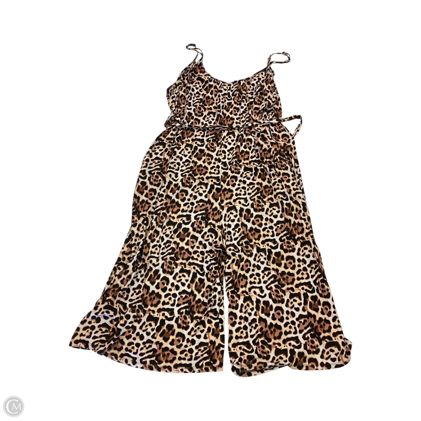 Jumpsuit By Venus In Animal Print, Size: Xl