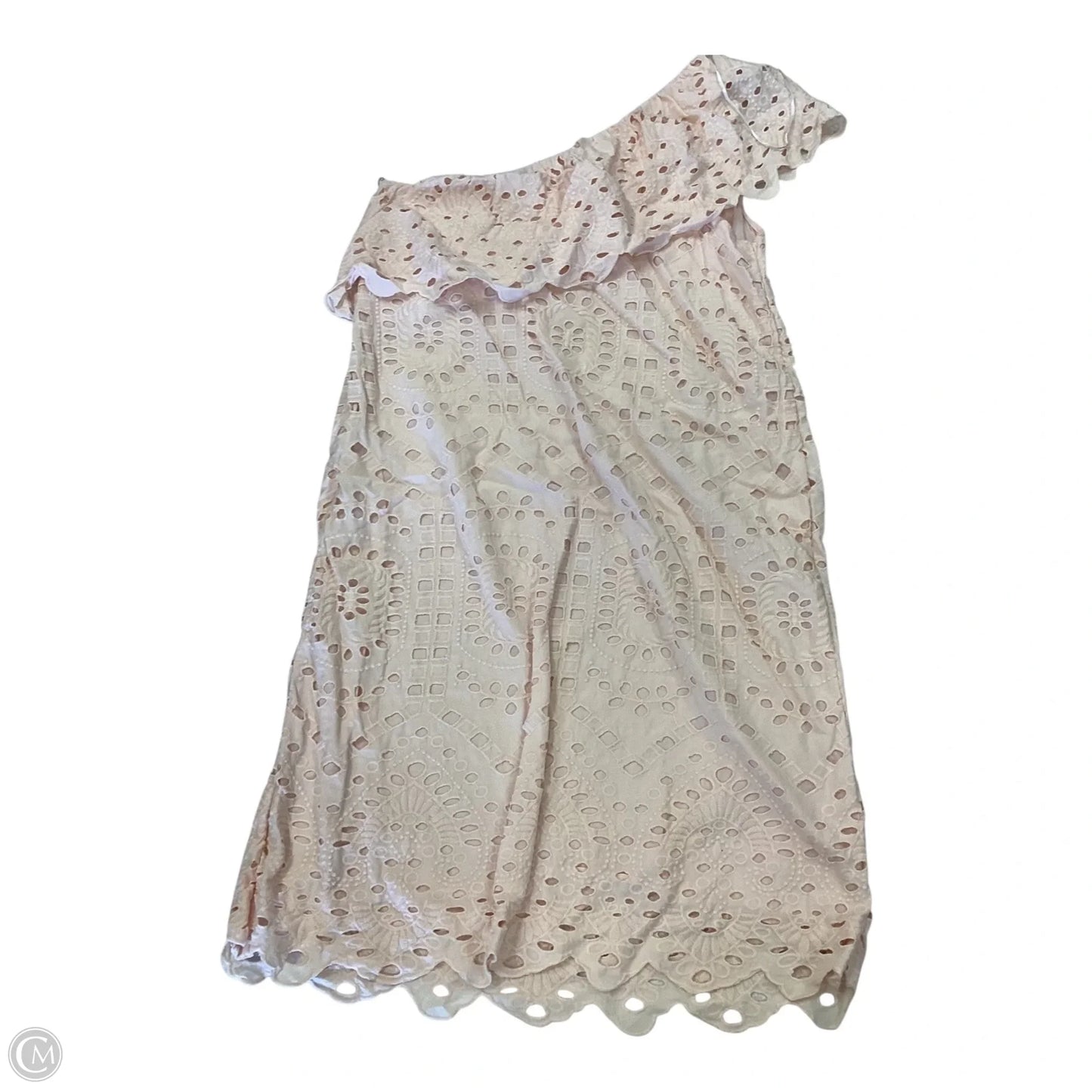 Dress Casual Midi By Loft In Pink, Size: 8