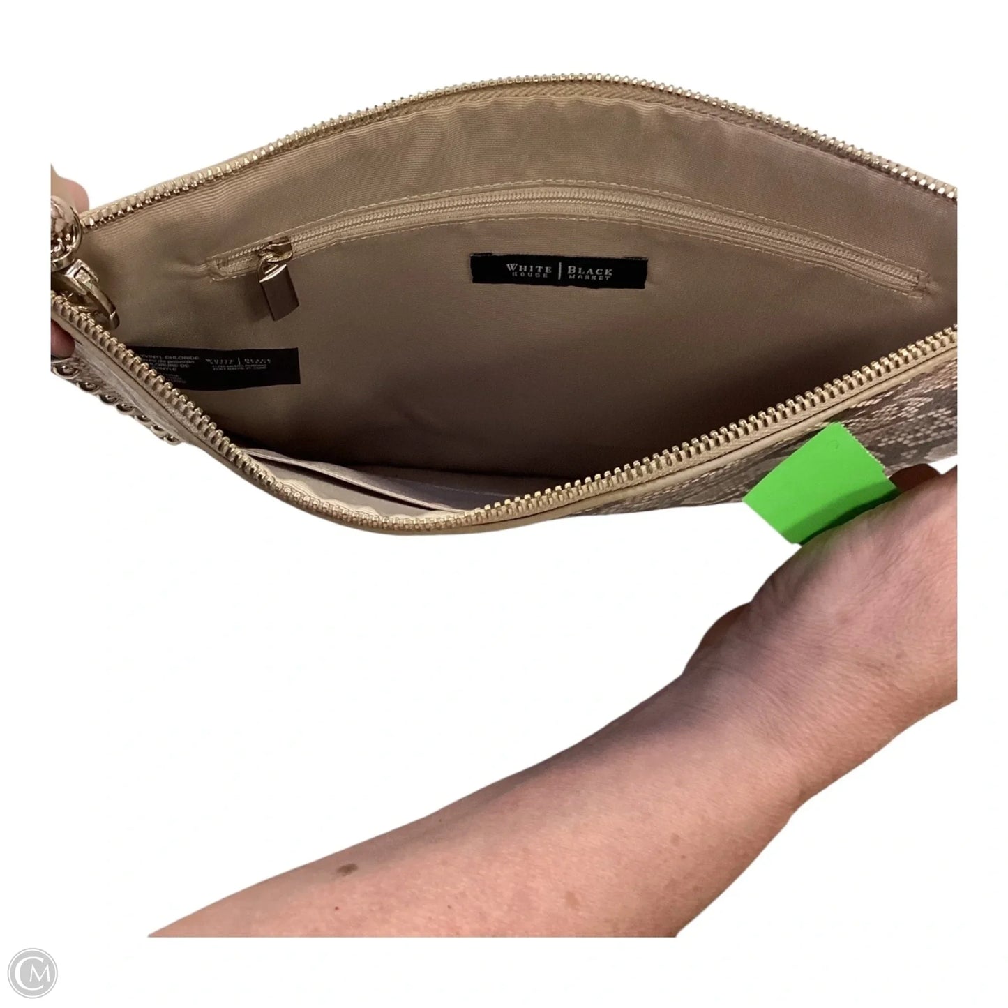 Clutch By White House Black Market, Size: Medium