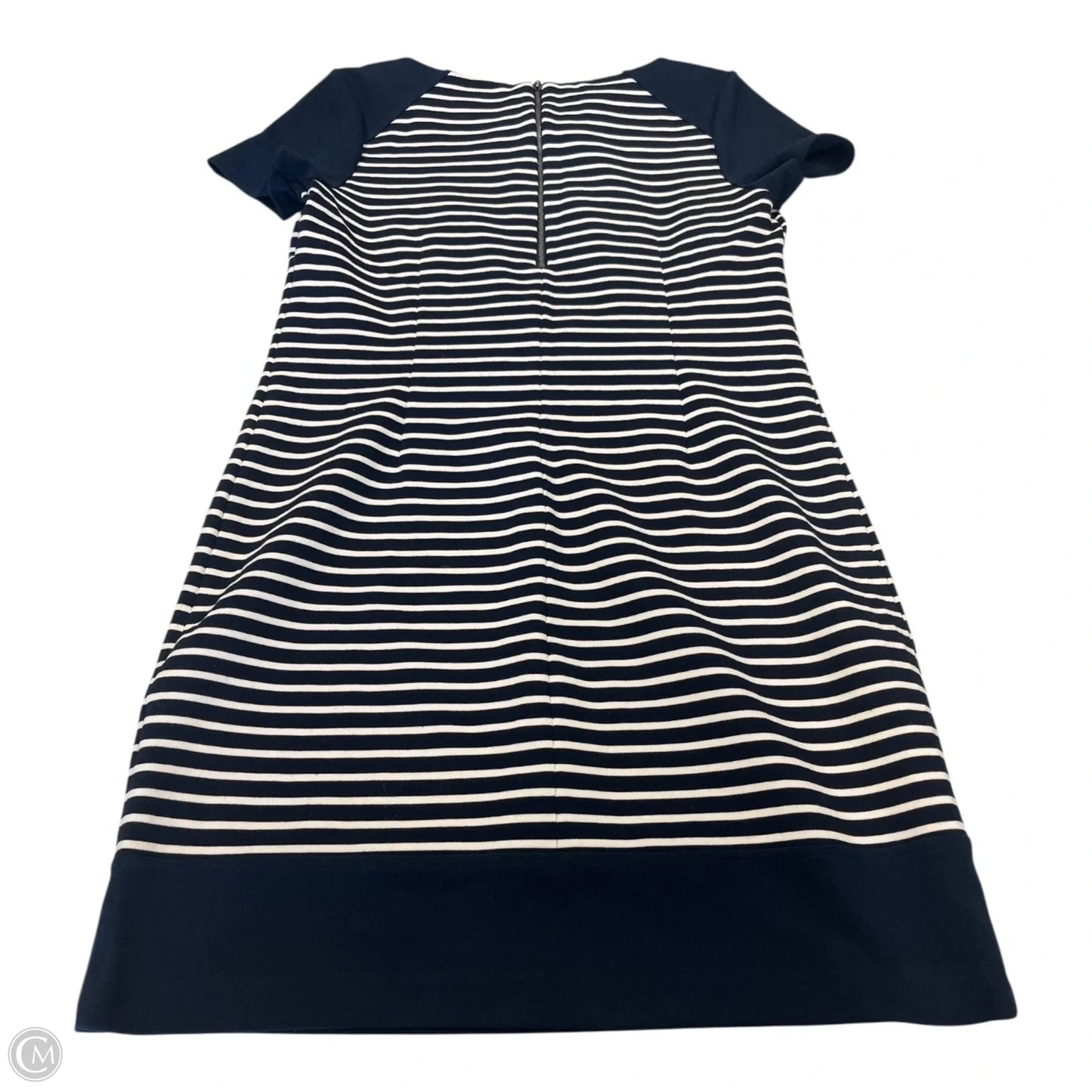 Dress Casual Midi By Laundry In Striped Pattern, Size: 8