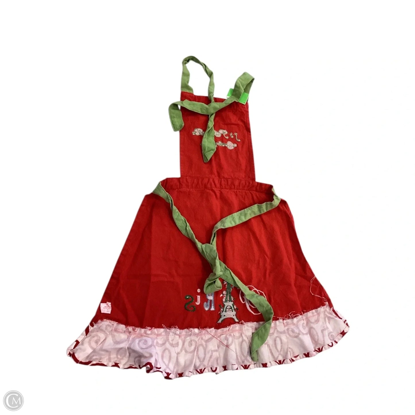 Overalls By Clothes Mentor In Green & Red, Size: S